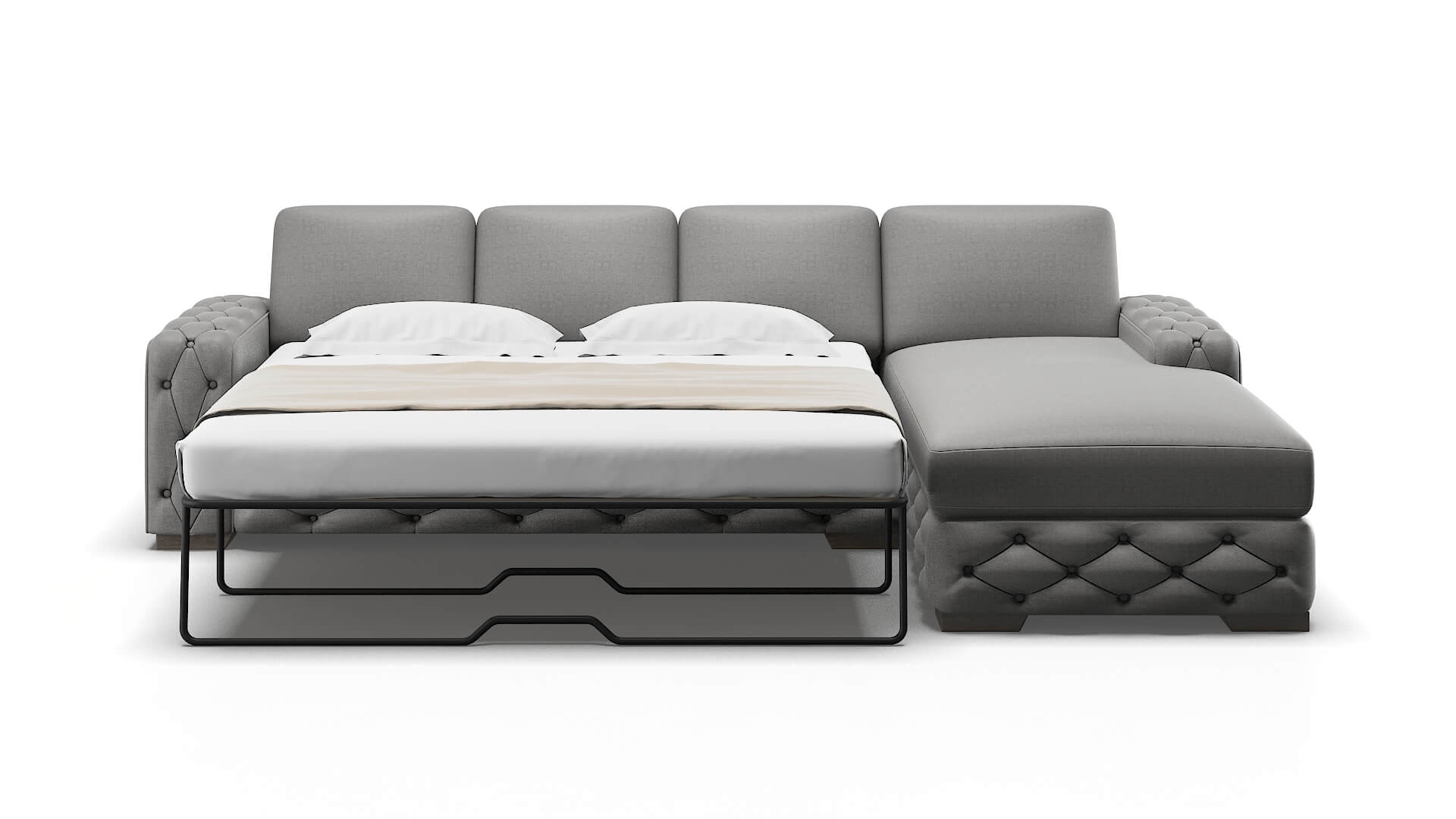 Windsor Catalina Steel Panel Sleeper Espresso legs 1