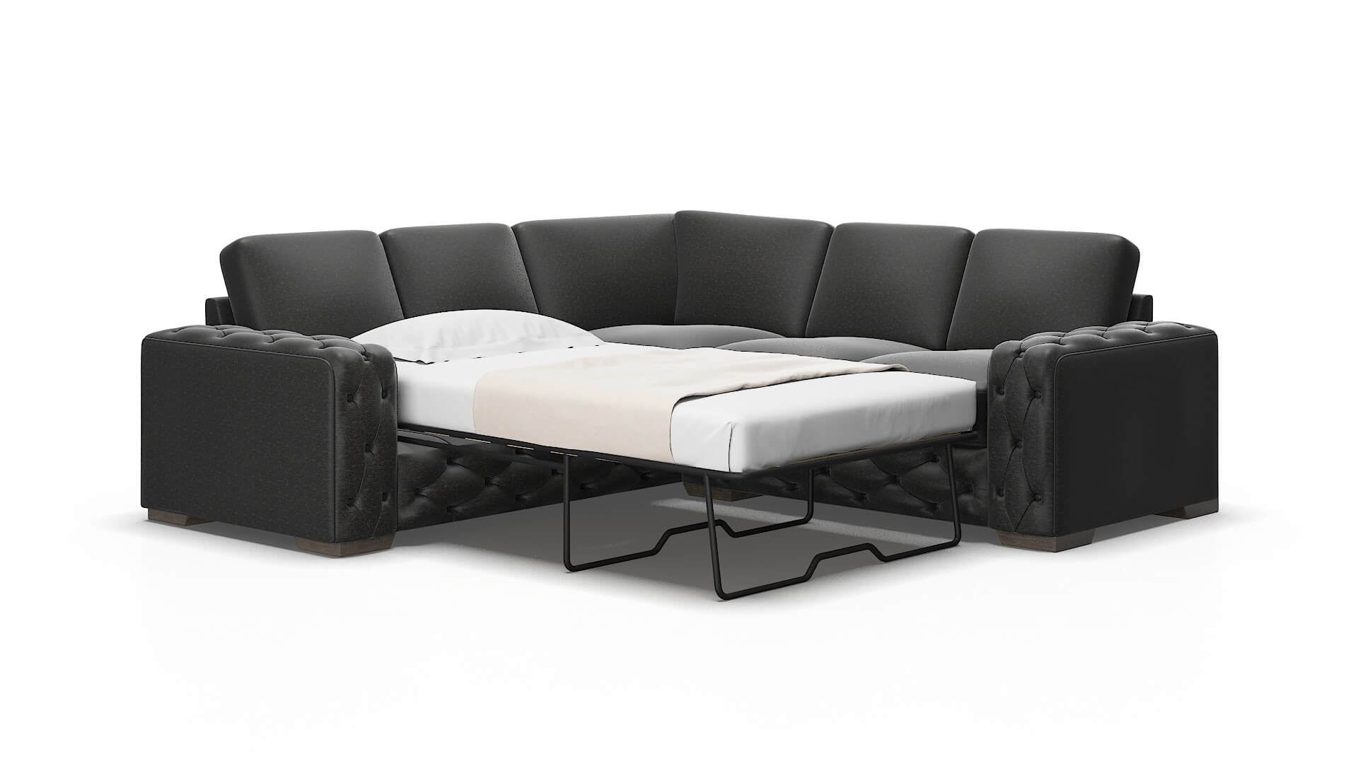 Windsor Chance Denim Sectional Sleeper 2