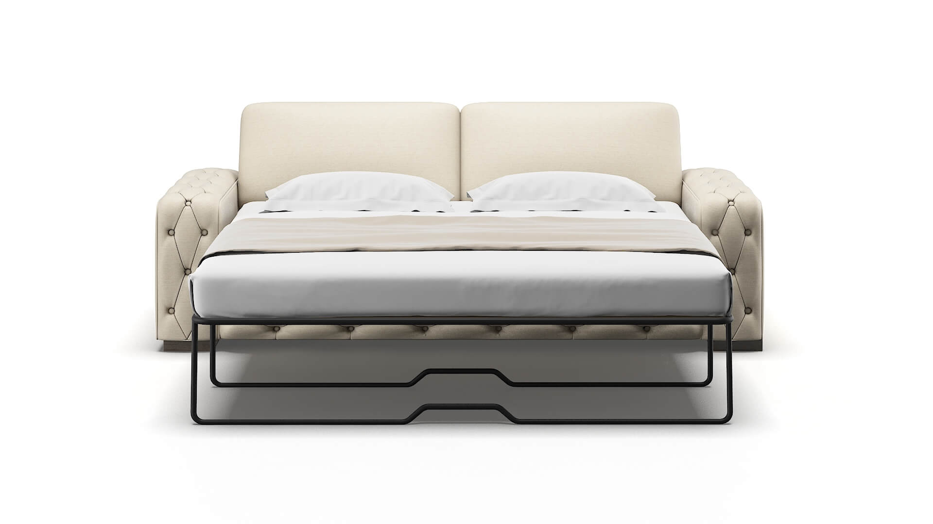 Windsor Chance Sand Sofa Sleeper Espresso legs 1