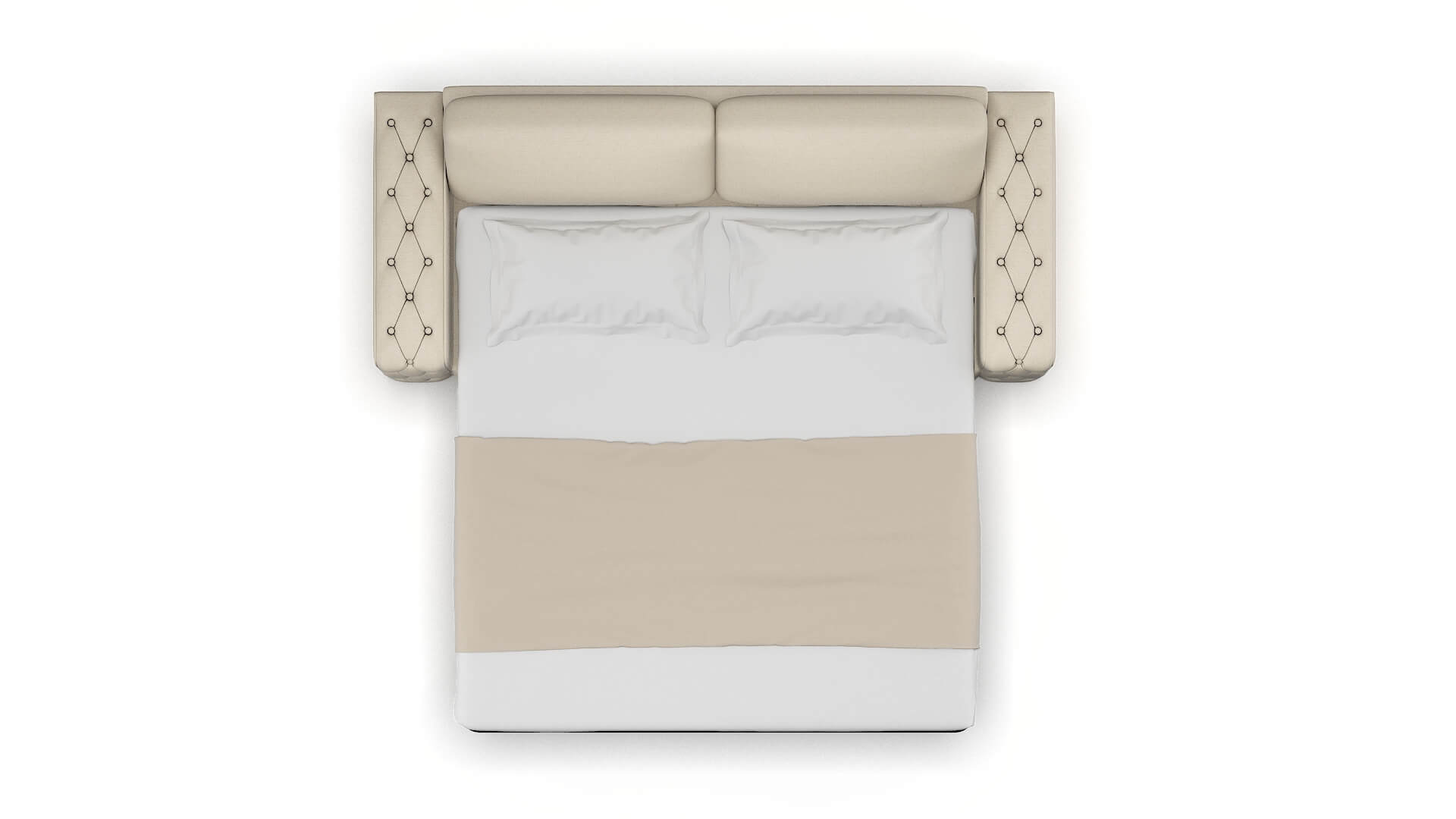 Windsor Chance Sand Sofa Sleeper Espresso legs 3