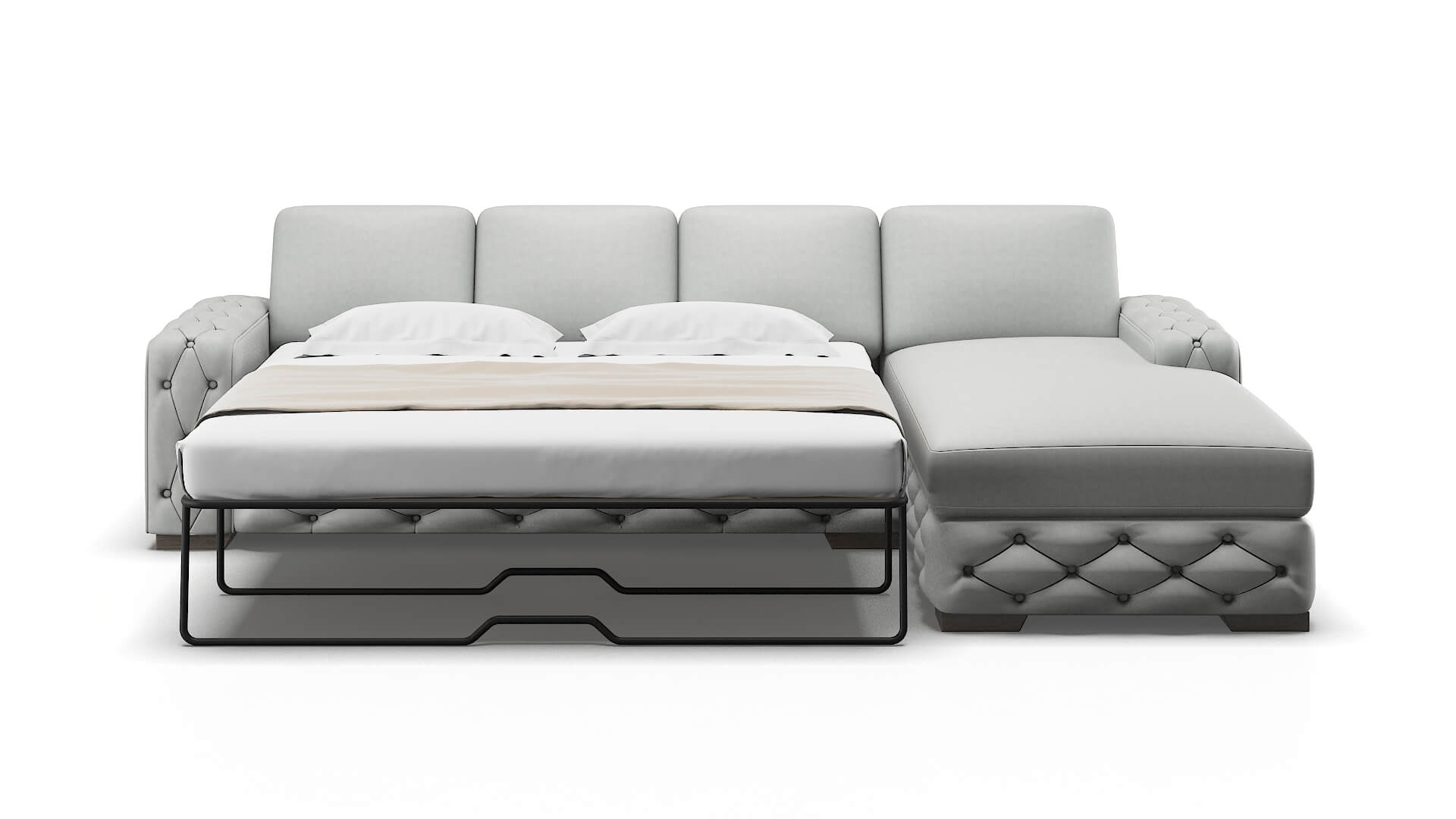 Windsor Dawson Platinum Panel Sleeper Espresso legs 1