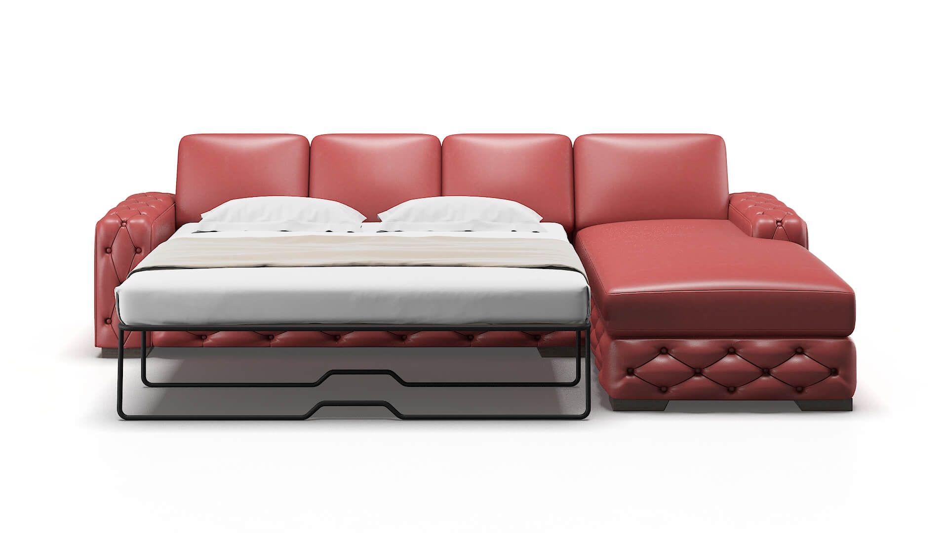 Windsor Dillion Cordovan Panel Sleeper Espresso legs 1