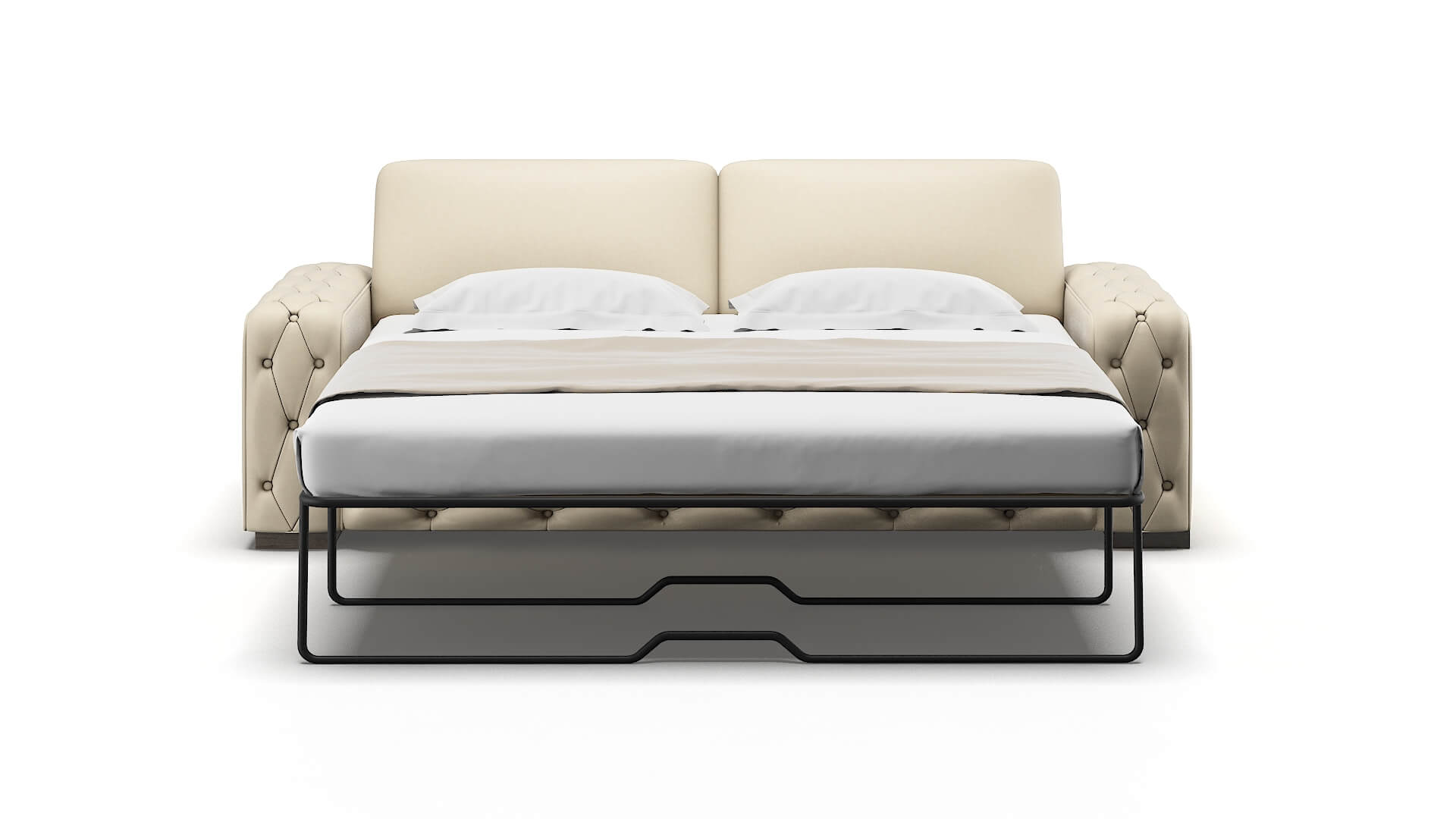 Windsor Dream_d Almond Sofa Sleeper Espresso legs 1