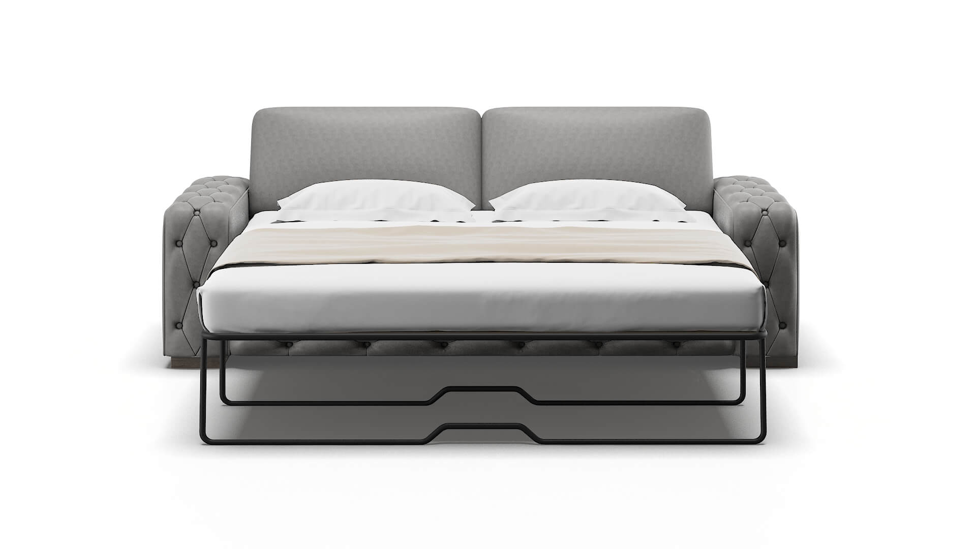 Windsor Dream_d Charcoal Sofa Sleeper Espresso legs 1