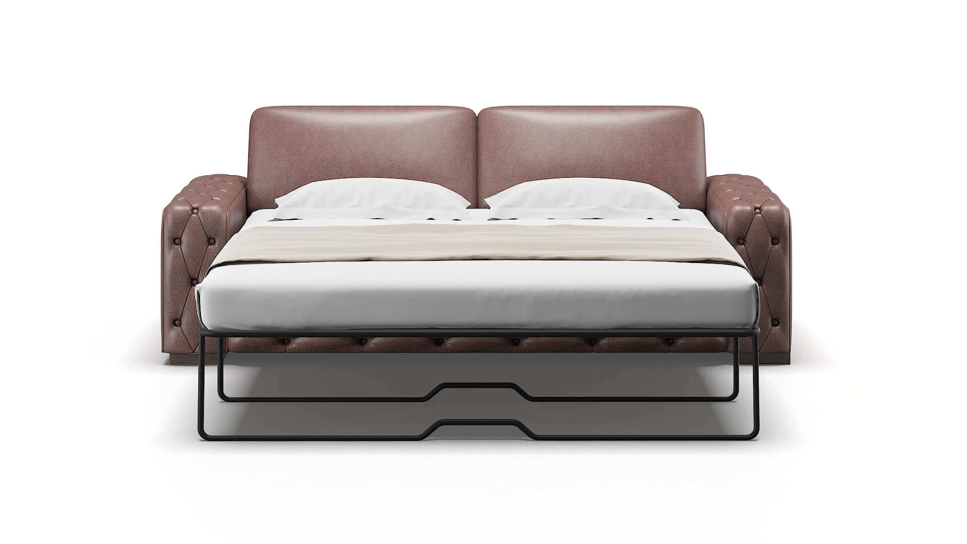 Windsor Ford Brown Sofa Sleeper Espresso legs 1