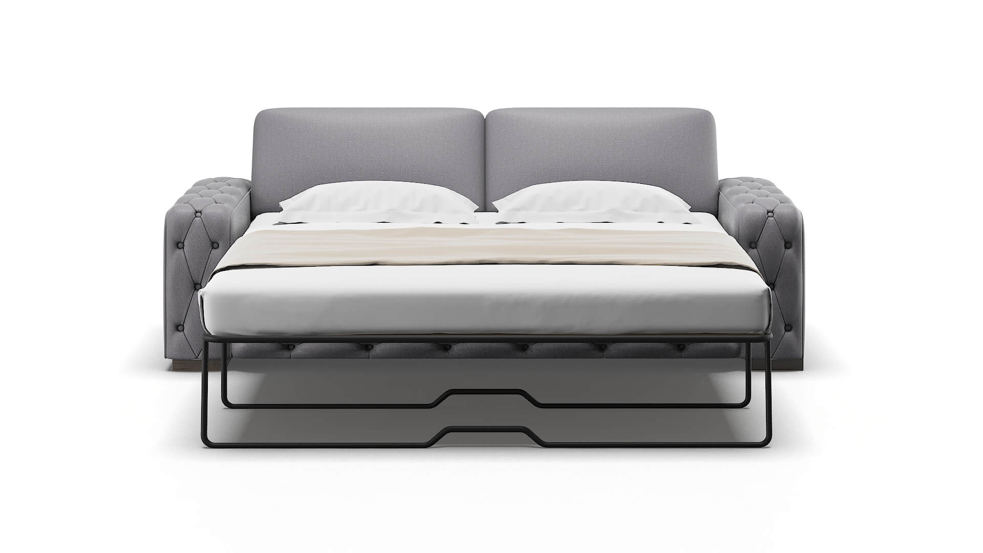 Windsor Insight Denim Sofa Sleeper Espresso legs 1