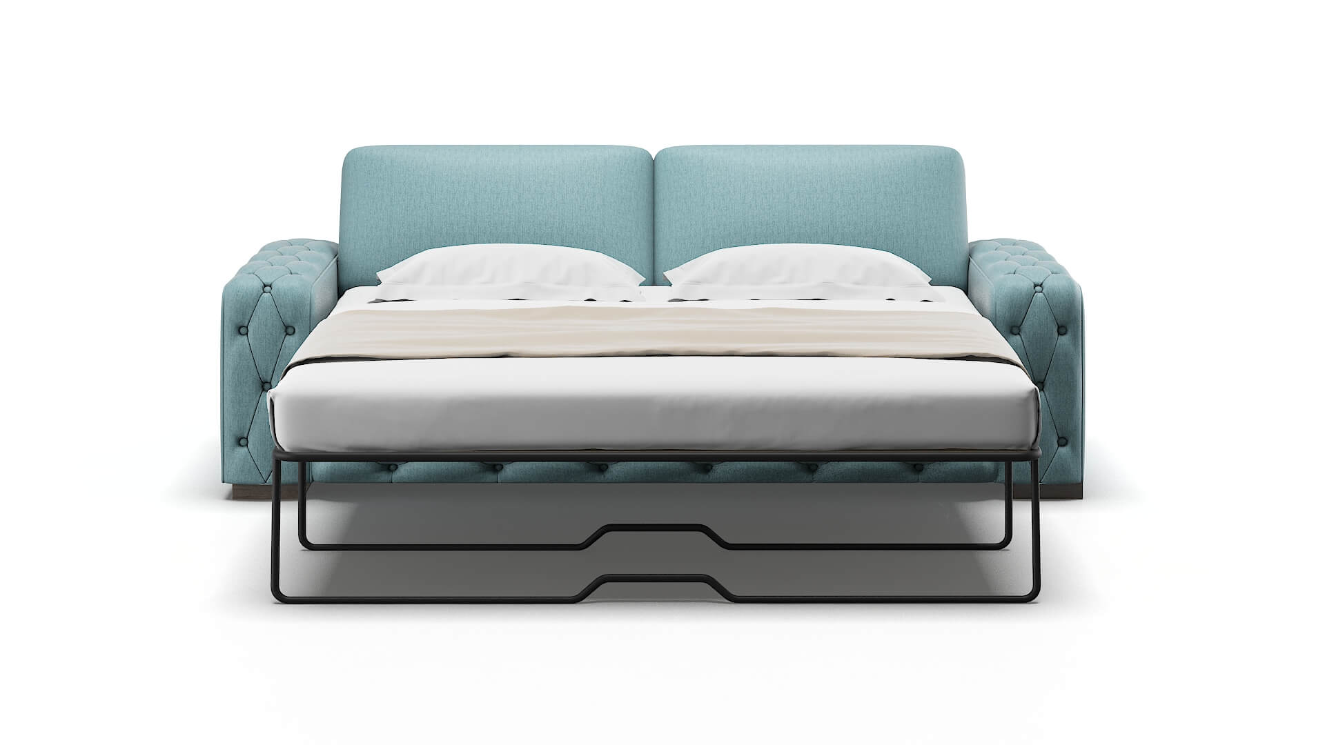 Windsor Insight Peacock Sofa Sleeper Espresso legs 1