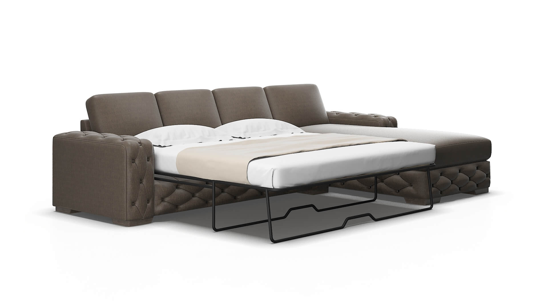 Windsor Keylargo bark Panel sleeper Espresso Legs  2