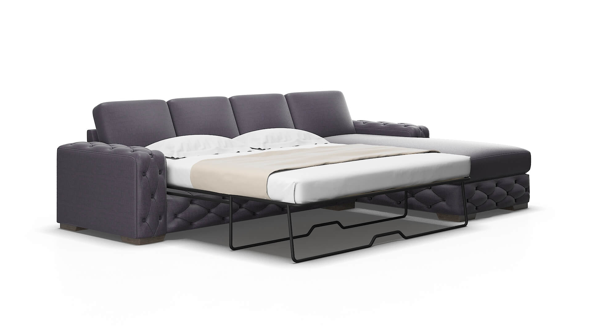 Windsor Keylargo grape Panel sleeper Espresso Legs  2