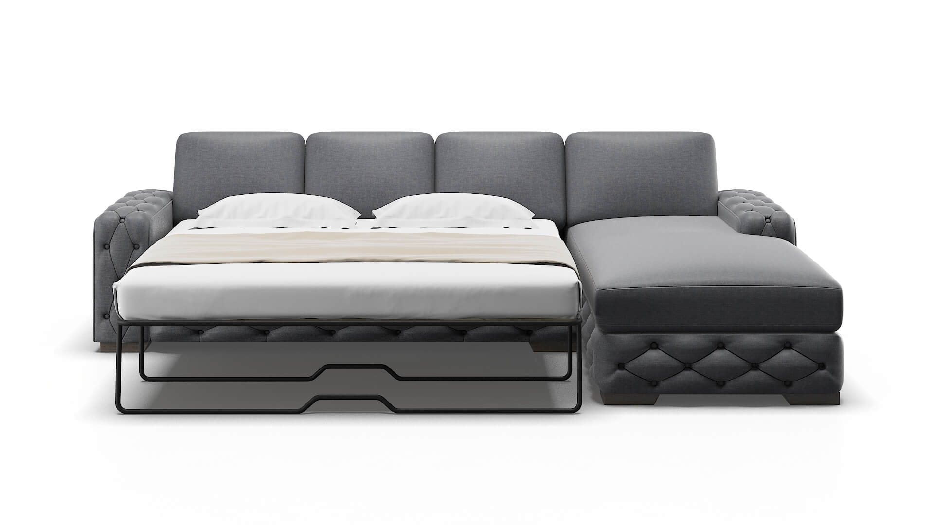 Windsor Keylargo Graphite Panel Sleeper Espresso legs 1