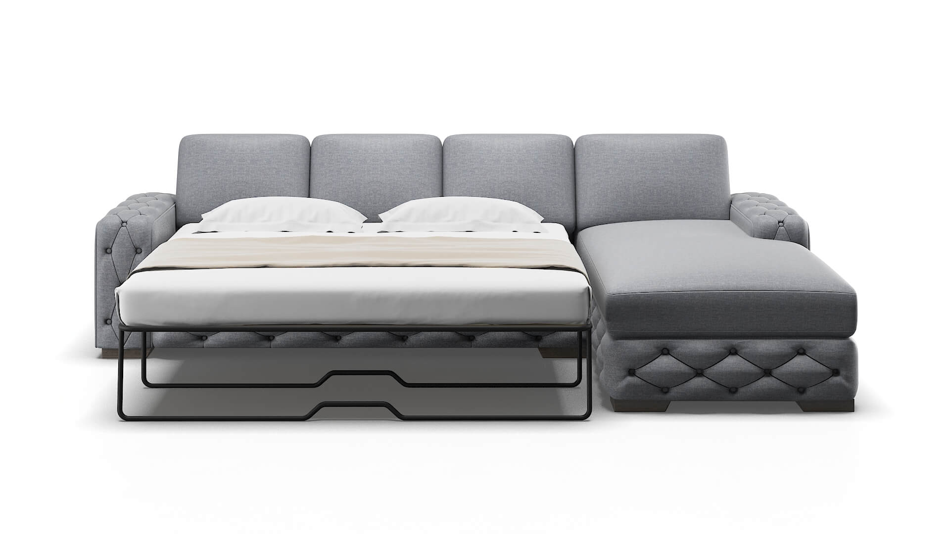 Windsor Lana Ash Panel Sleeper Espresso legs 1