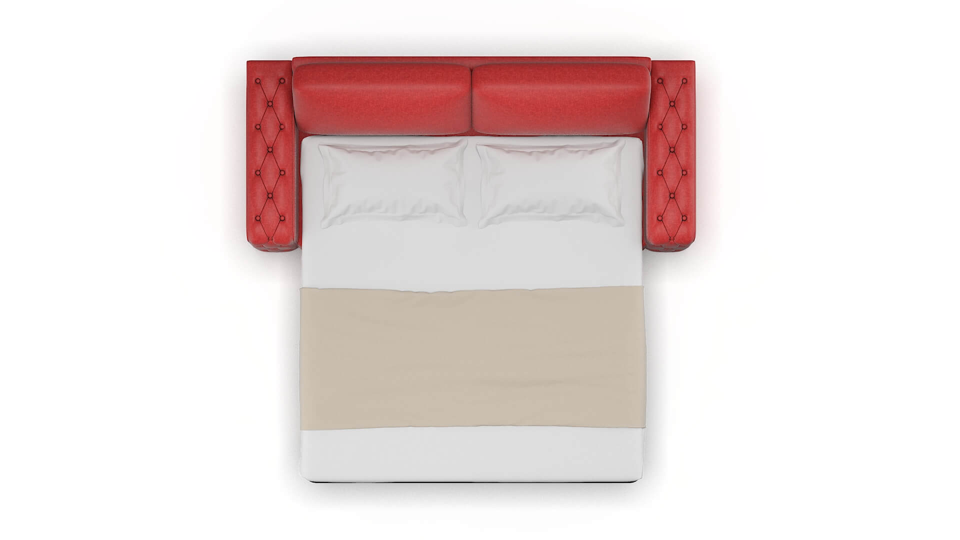 Windsor Leslie Poppy Sofa Sleeper Espresso legs 3