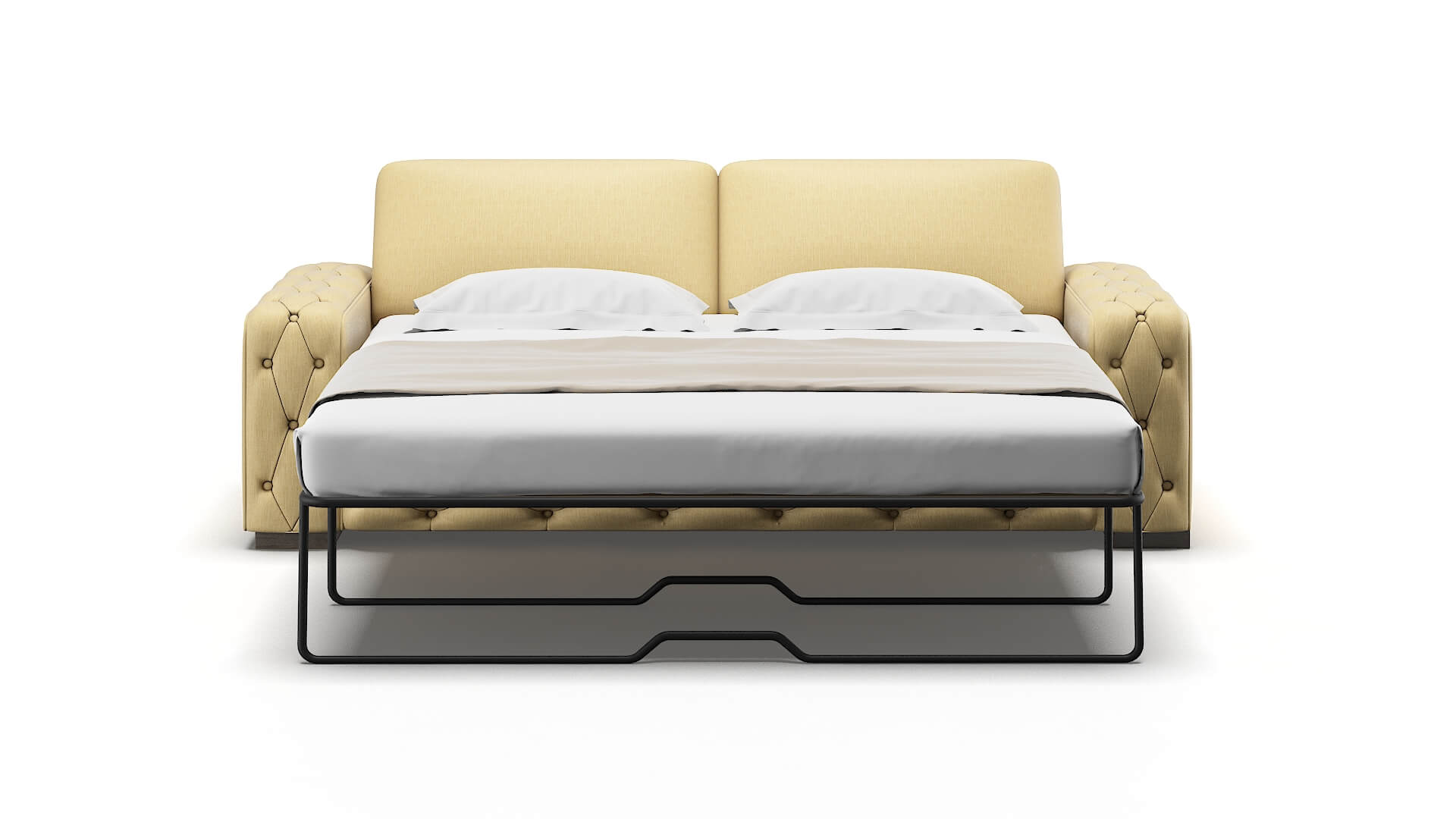 Windsor Malibu Maize Sofa Sleeper Espresso legs 1