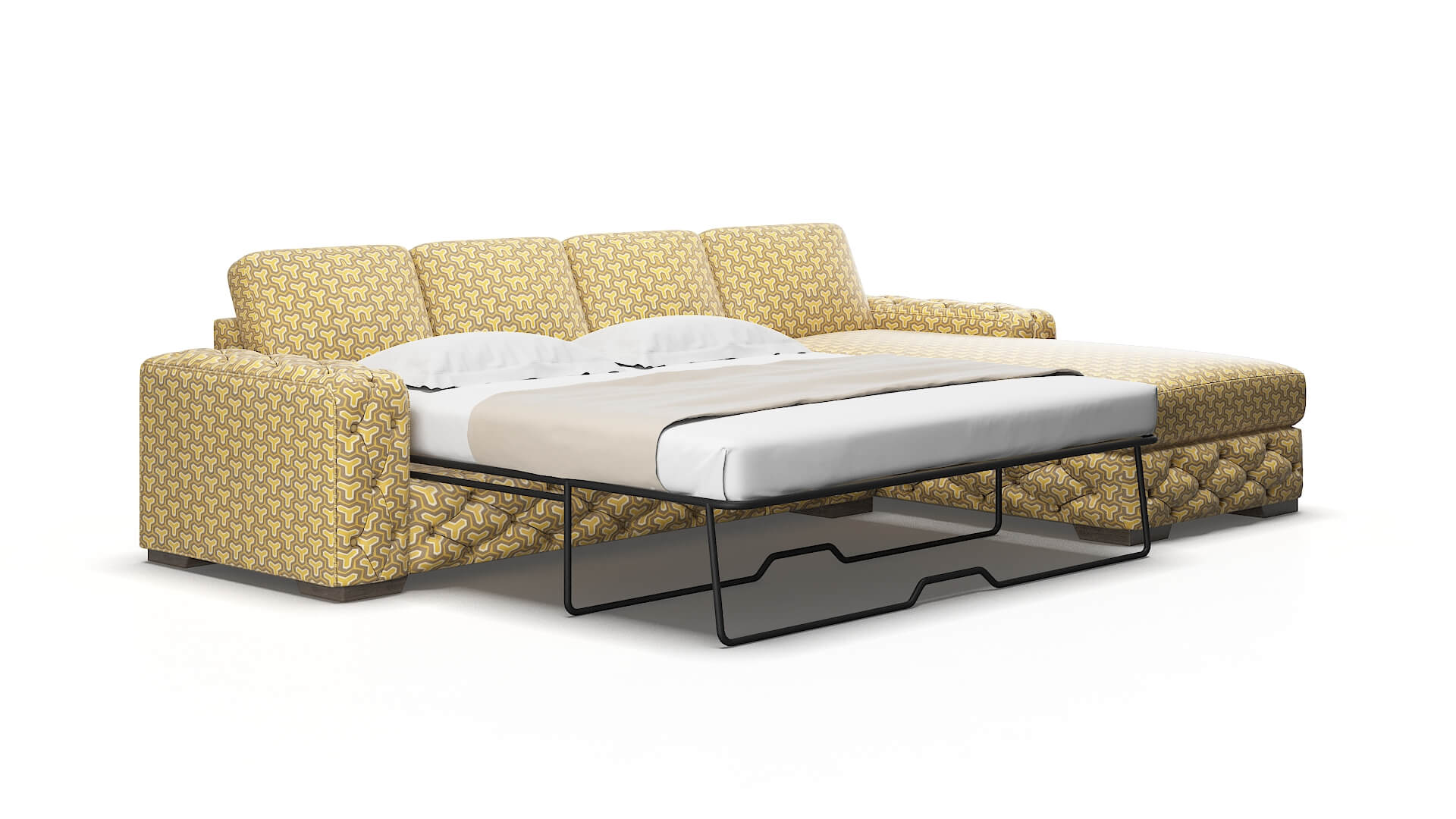 Windsor Merci dijon Panel sleeper Espresso Legs  2