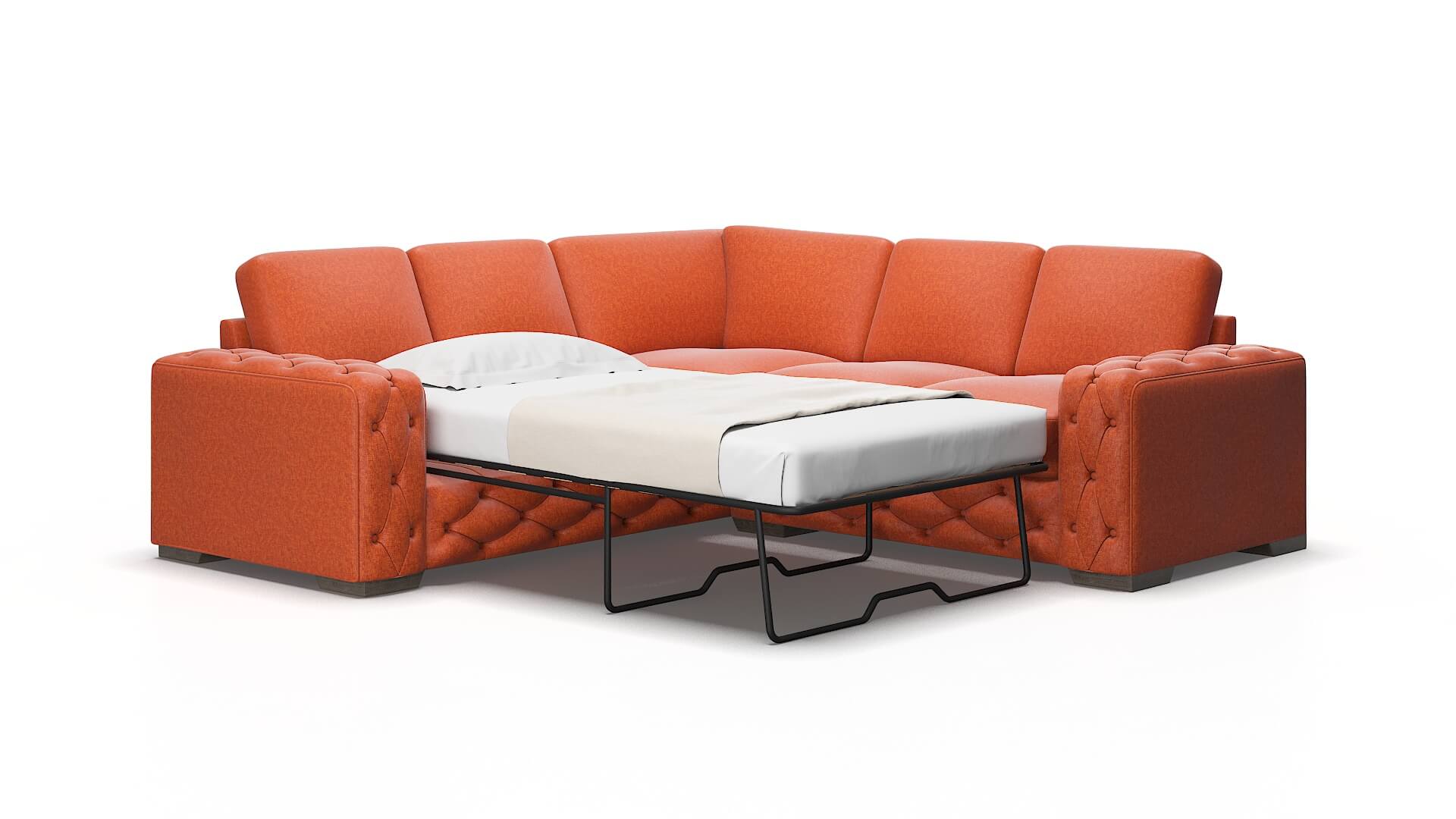 Windsor Notion tang Sectional sleeper Espresso Legs  2