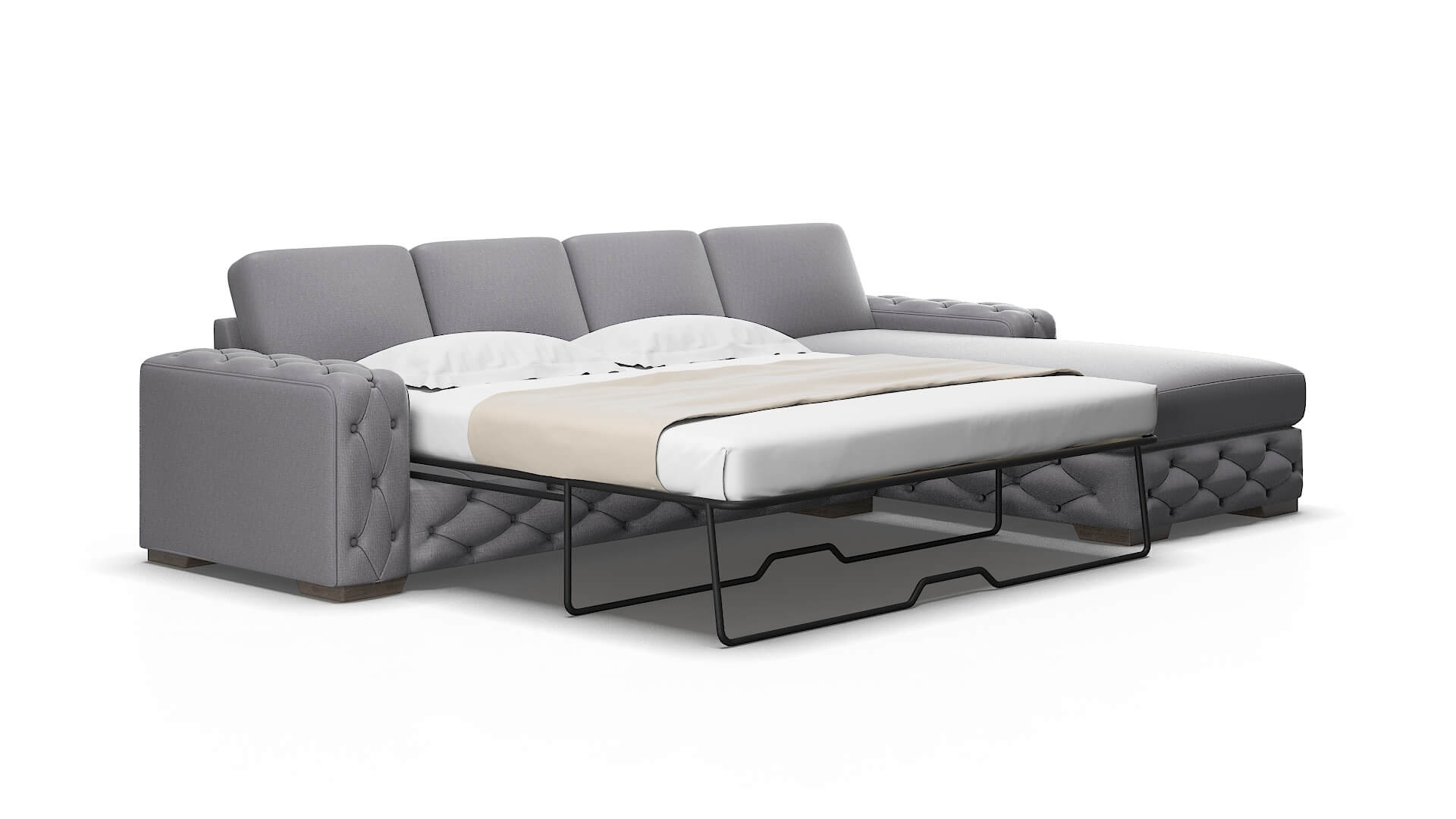 Windsor Parker Ash Panel Sleeper Espresso legs 2