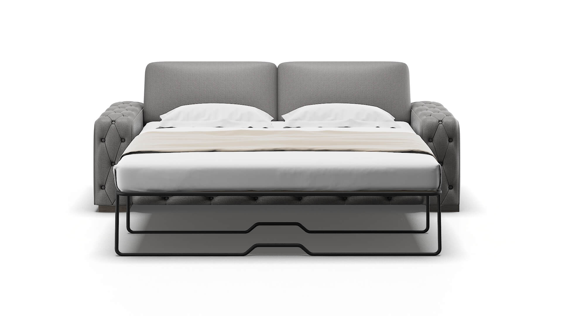 Windsor Parker Graphite Sofa Sleeper Espresso legs 1