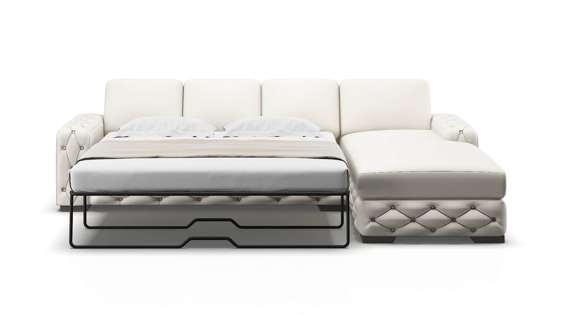 Windsor R_prize Cream Panel Sleeper Espresso legs 1