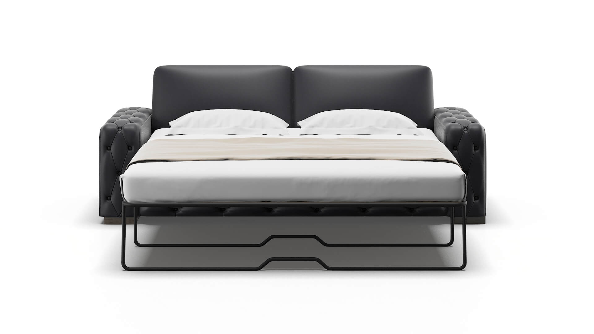 Windsor Redondo Navy Sofa Sleeper Espresso legs 1