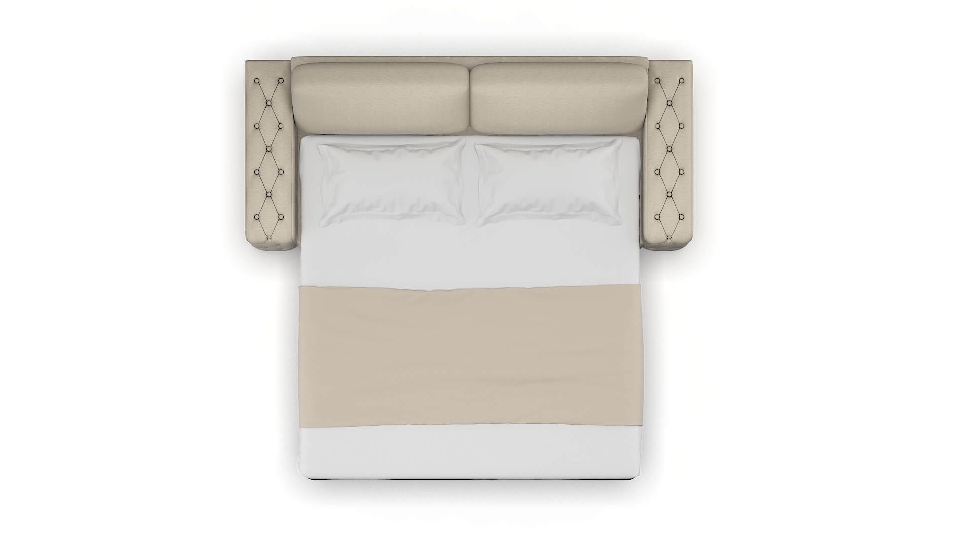 Windsor Rocket Dove Sofa Sleeper Espresso legs 3