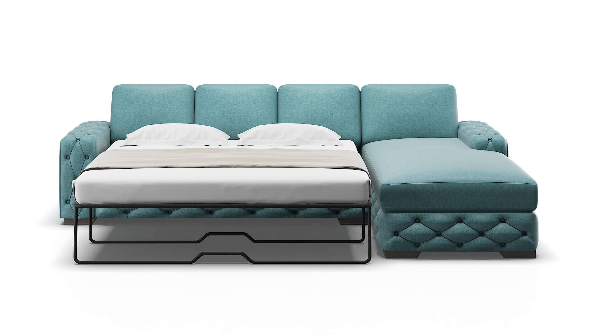 Windsor Rocket Peacock Panel Sleeper Espresso legs 1