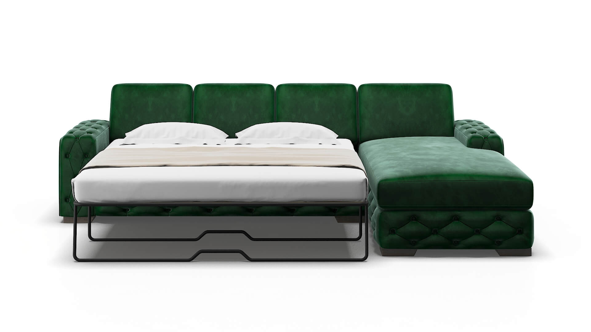 Windsor Royale Evergreen Panel Sleeper Espresso legs 1