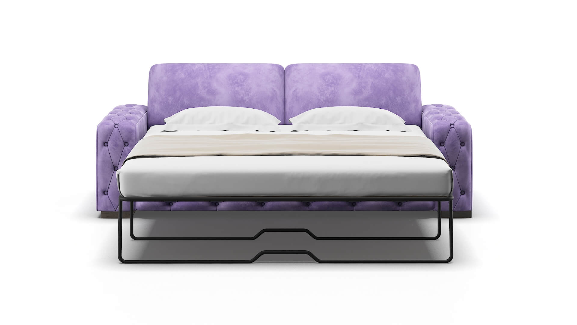 Windsor Royale Lavender Sofa Sleeper Espresso legs 1
