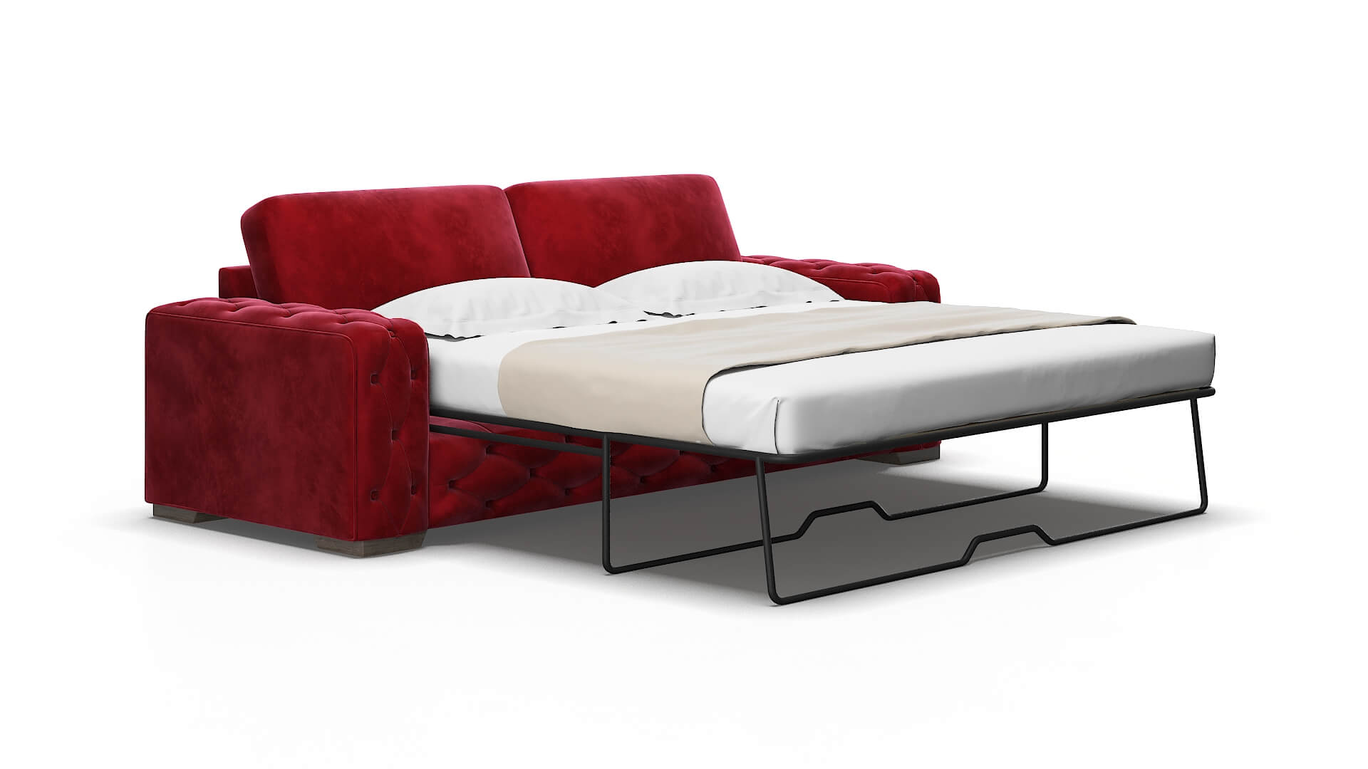 Windsor Royale ruby Sofa sleeper Espresso Legs  2