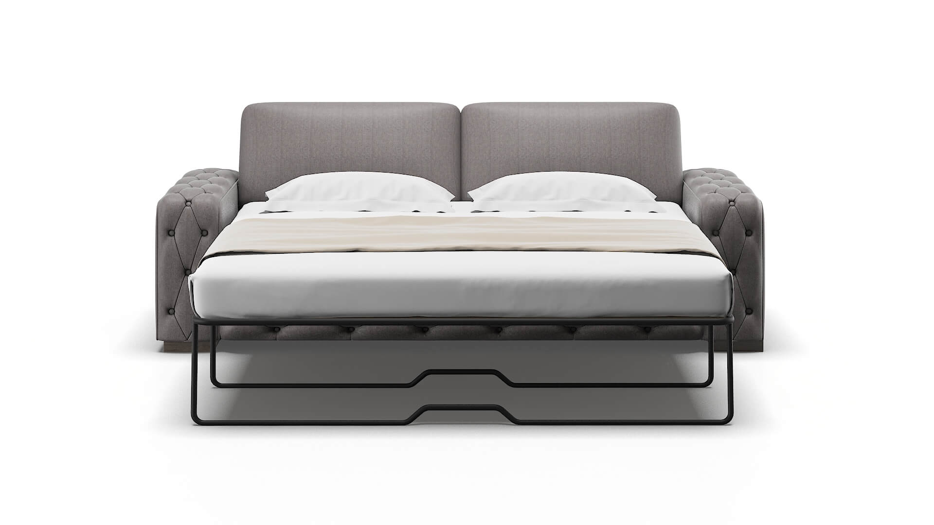 Windsor Sasha Granite Sofa Sleeper Espresso legs 1