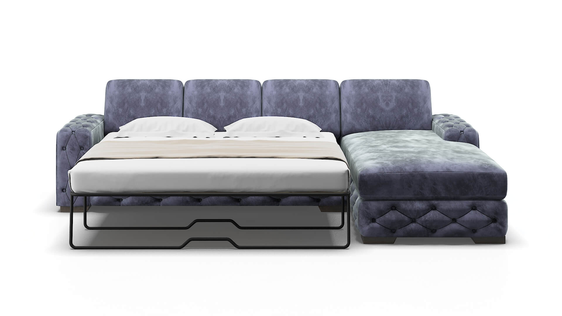 Windsor Terrain Dusk Panel Sleeper Espresso legs 1