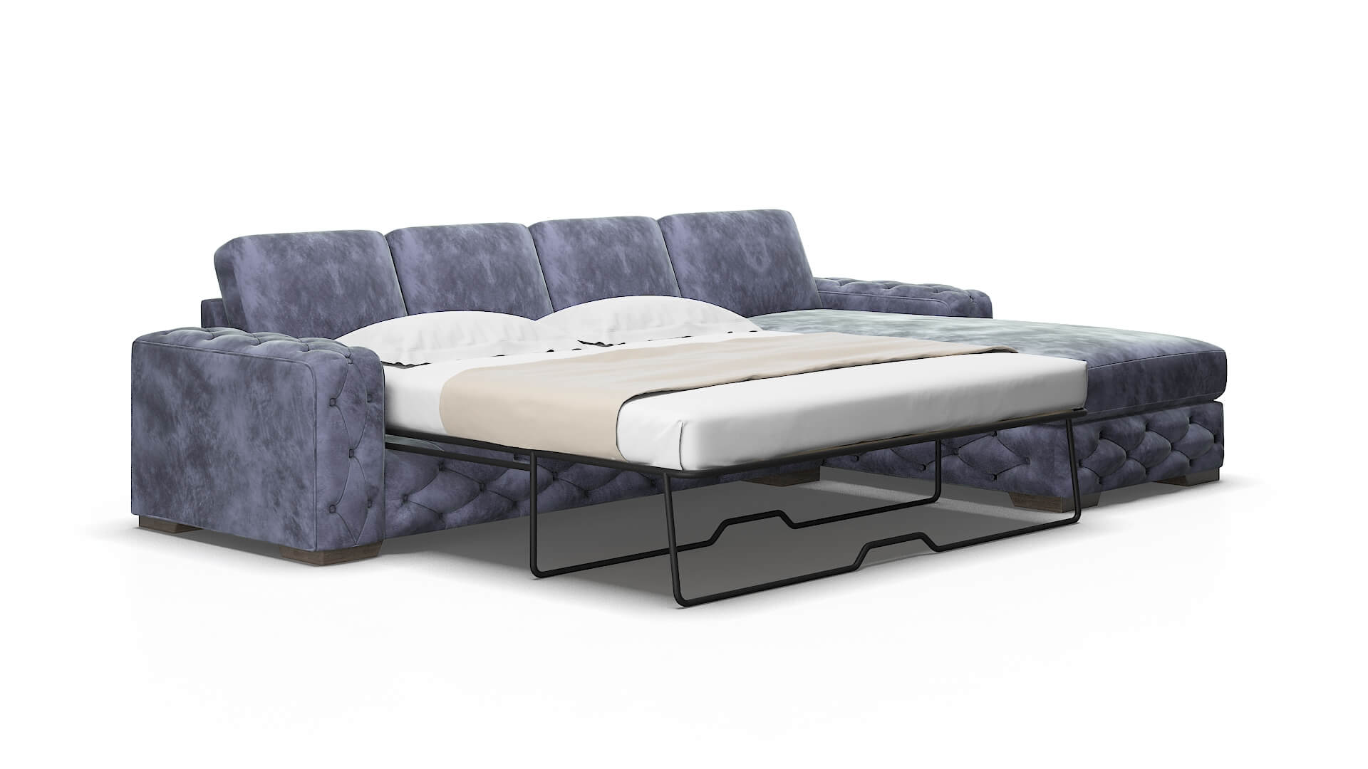 Windsor Terrain Dusk Panel Sleeper Espresso legs 2