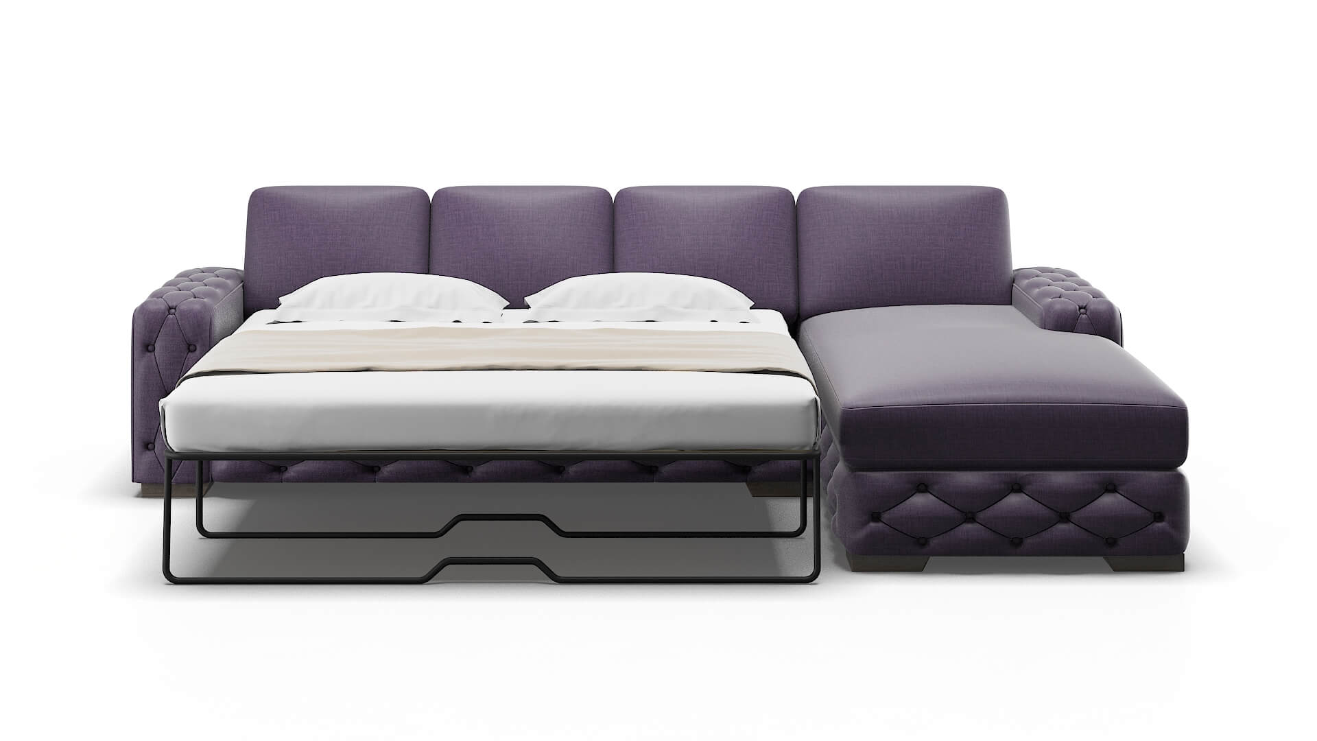 Windsor Tess Blackberry Panel Sleeper Espresso legs 1