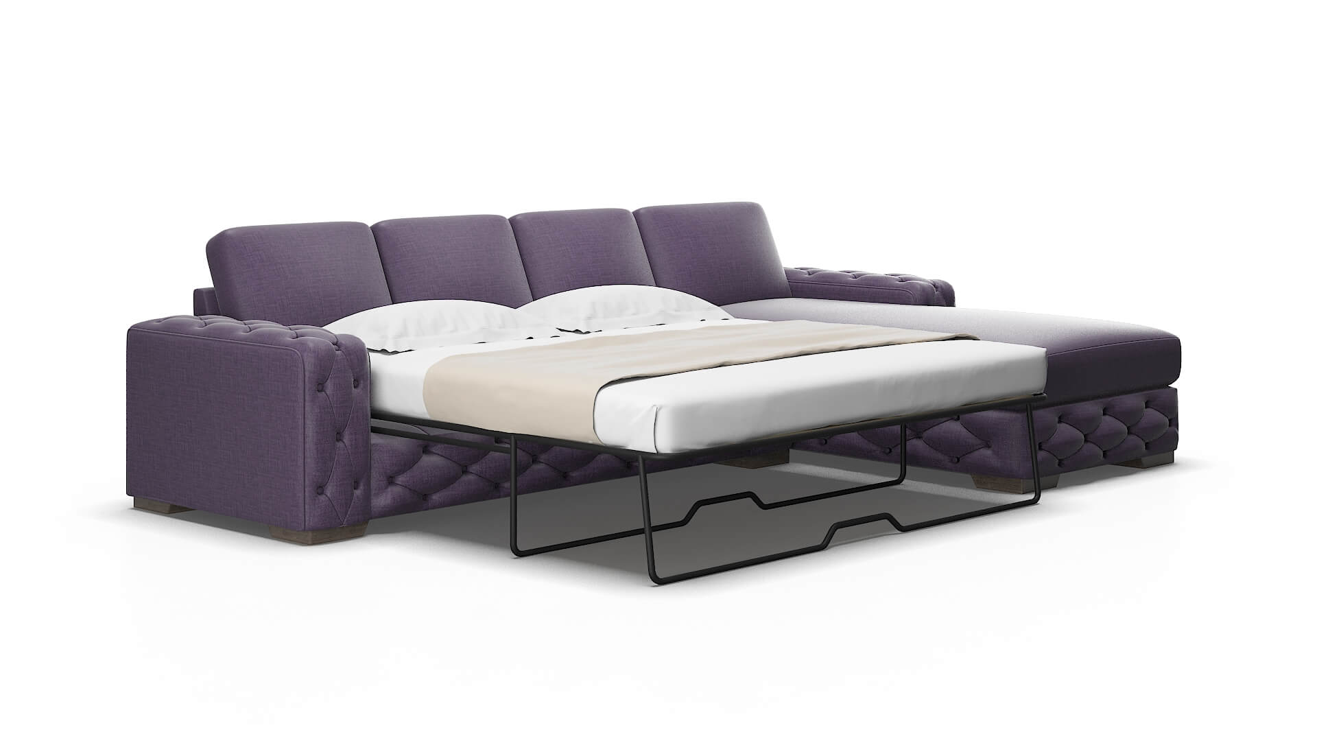 Windsor Tess Blackberry Panel Sleeper Espresso legs 2