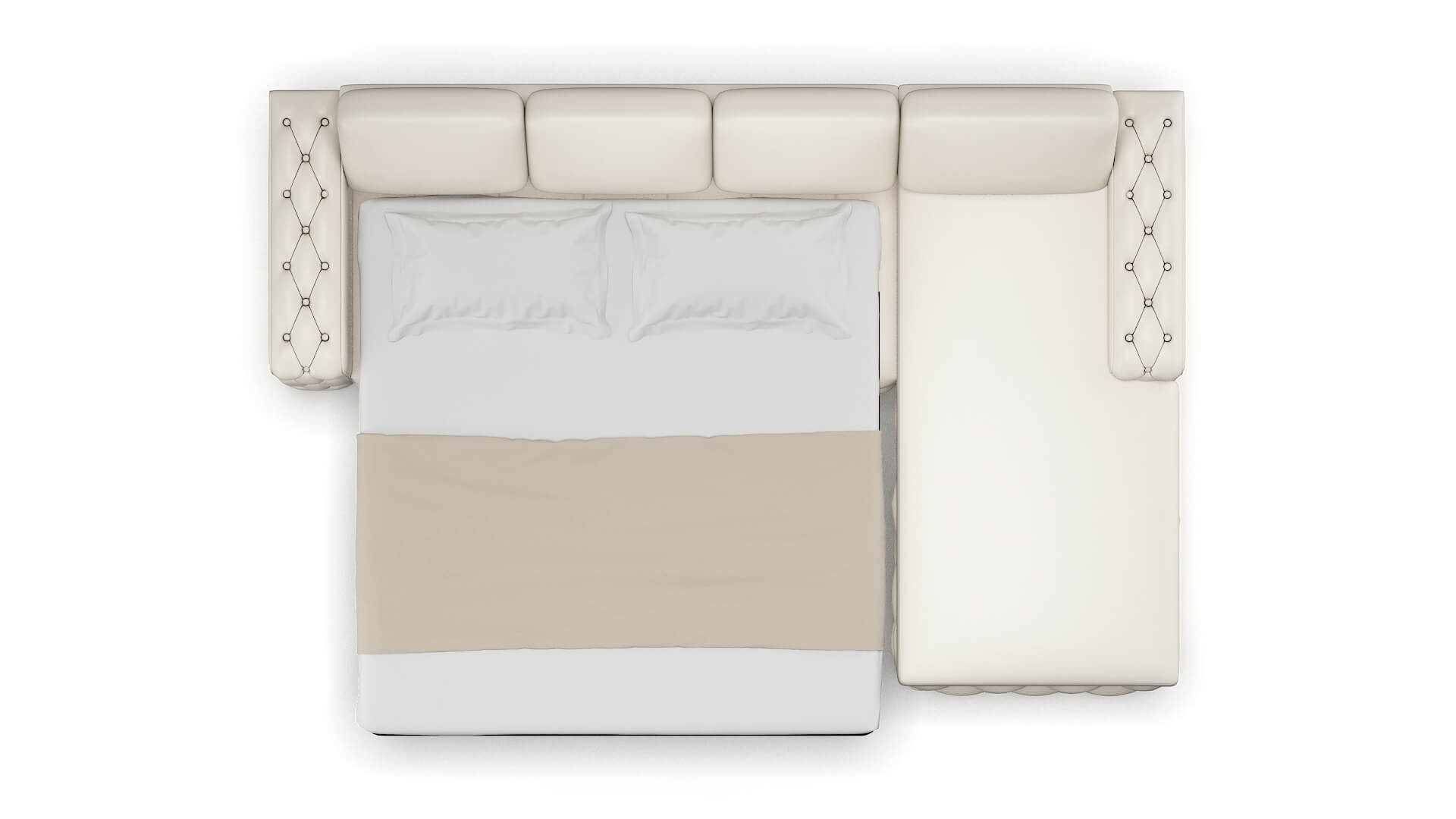 Windsor Urban_d Snow Panel Sleeper Espresso legs 3