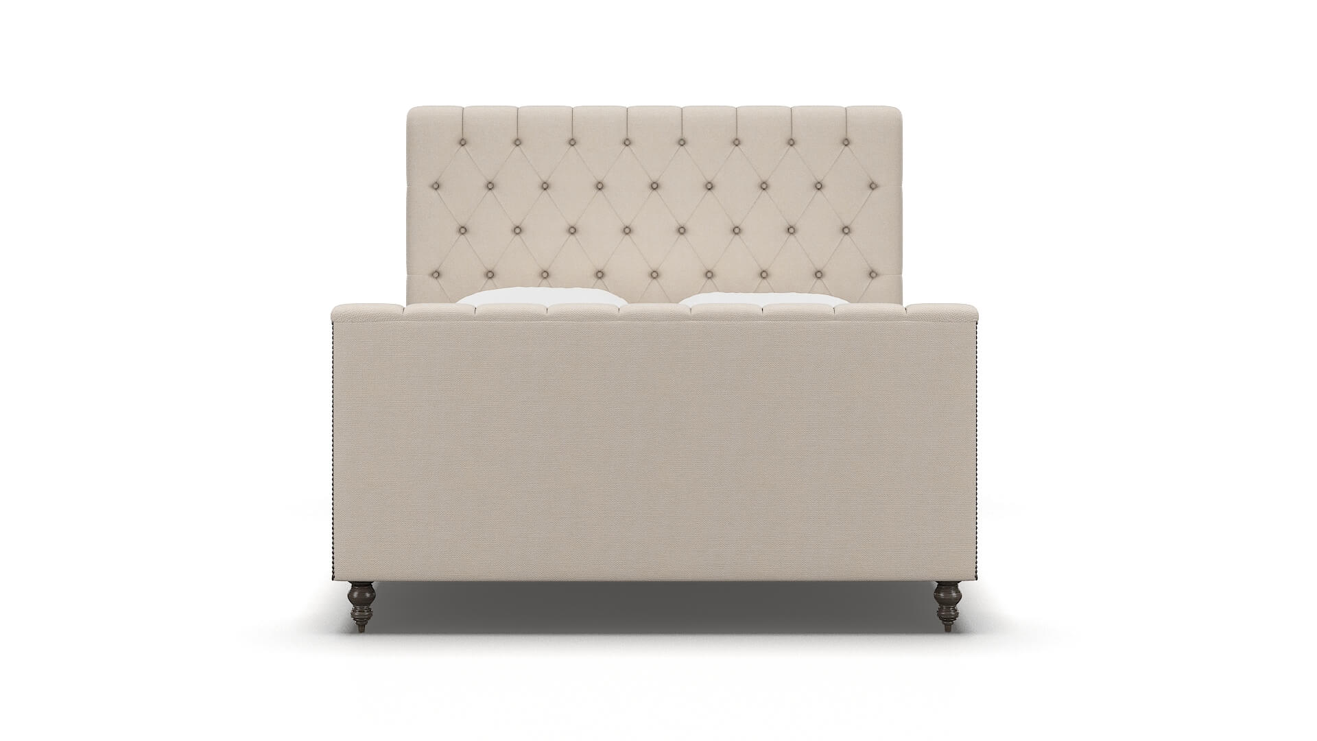 Sophia Bella Buckwheat Bed espresso legs 1