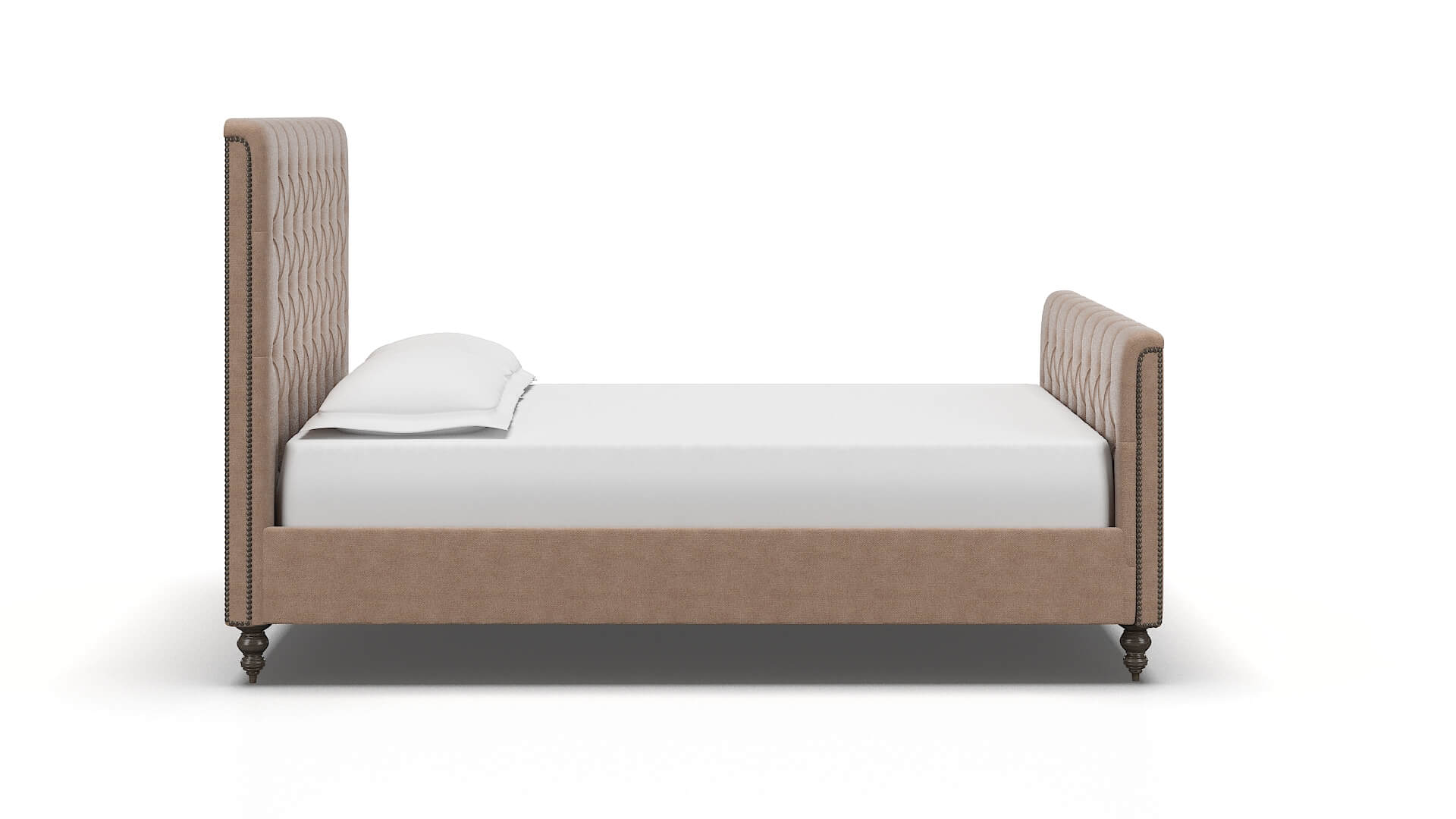 Sophia Bella Cocoa Bed espresso legs 3