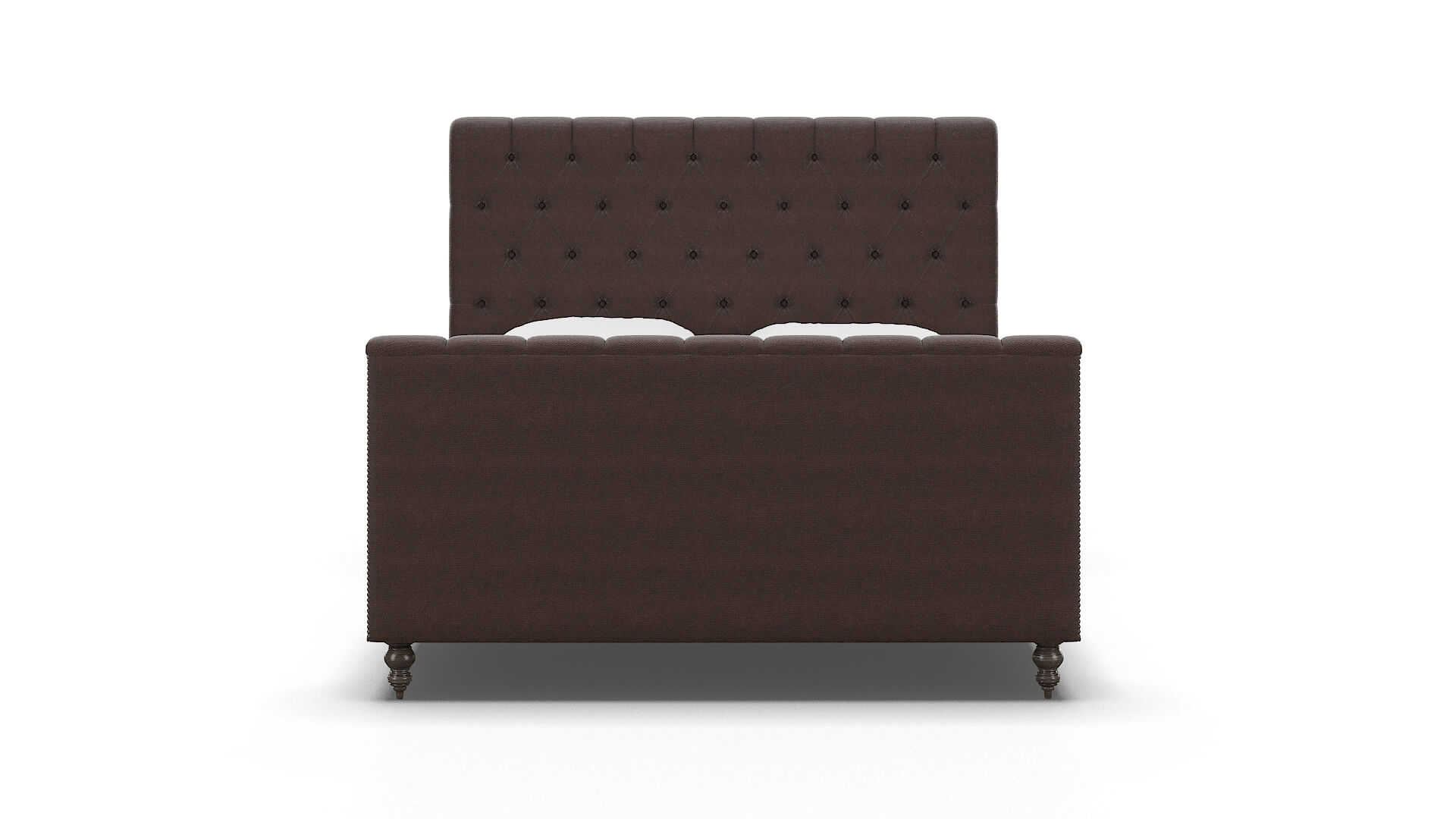 Sophia Bella Espresso Bed espresso legs 1