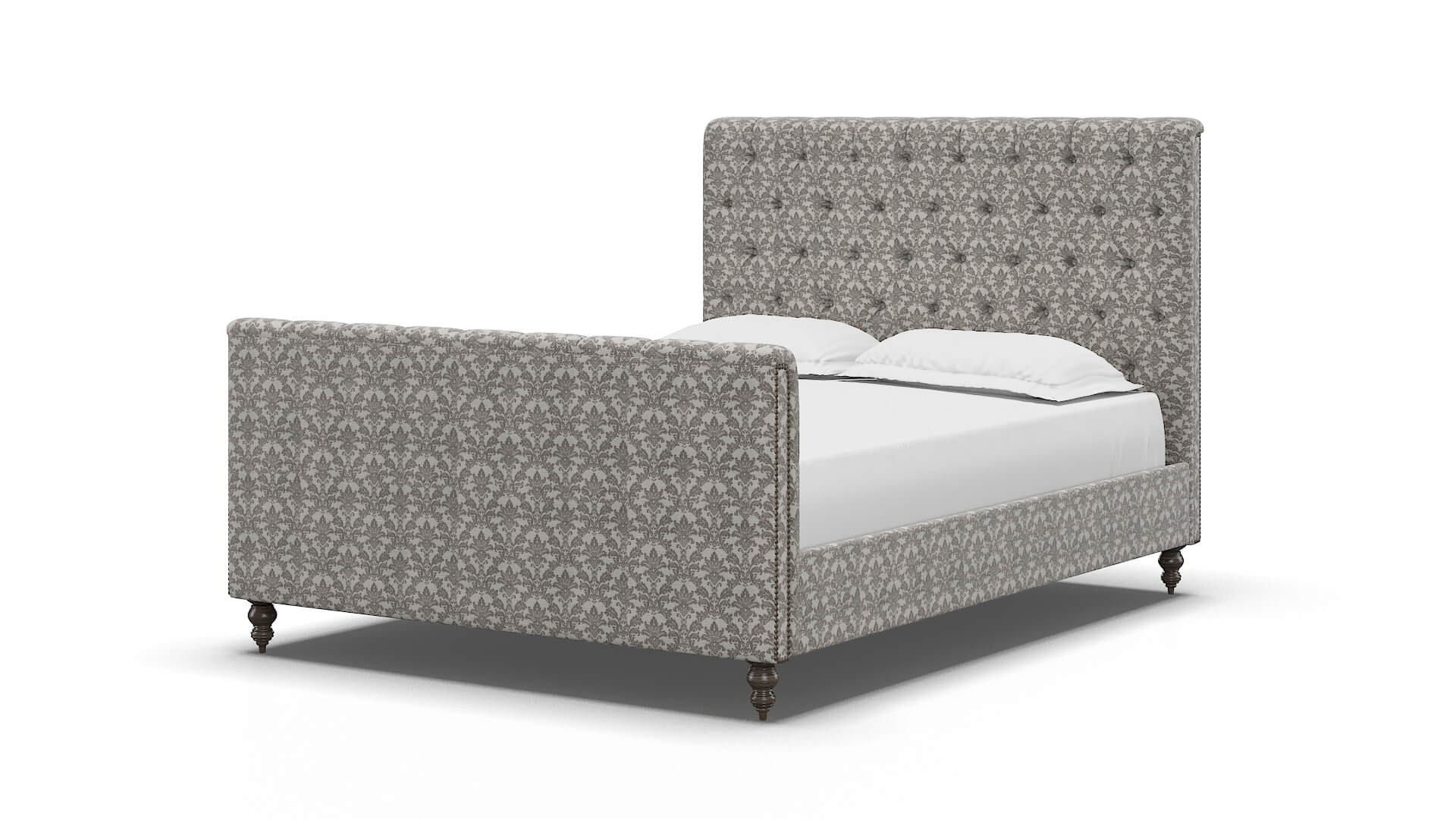 Sophia Bergamo Dove Bed espresso legs 5