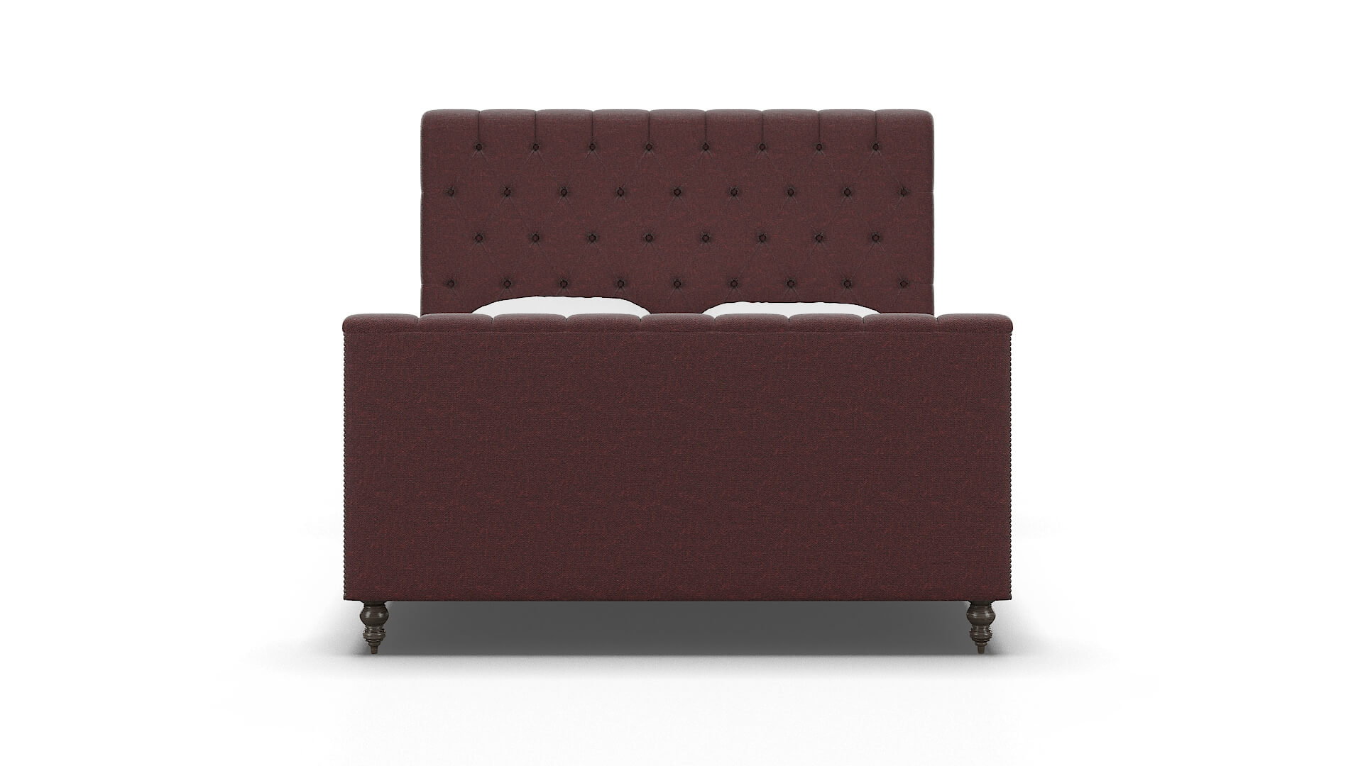 Sophia Derby Berry Bed espresso legs 1