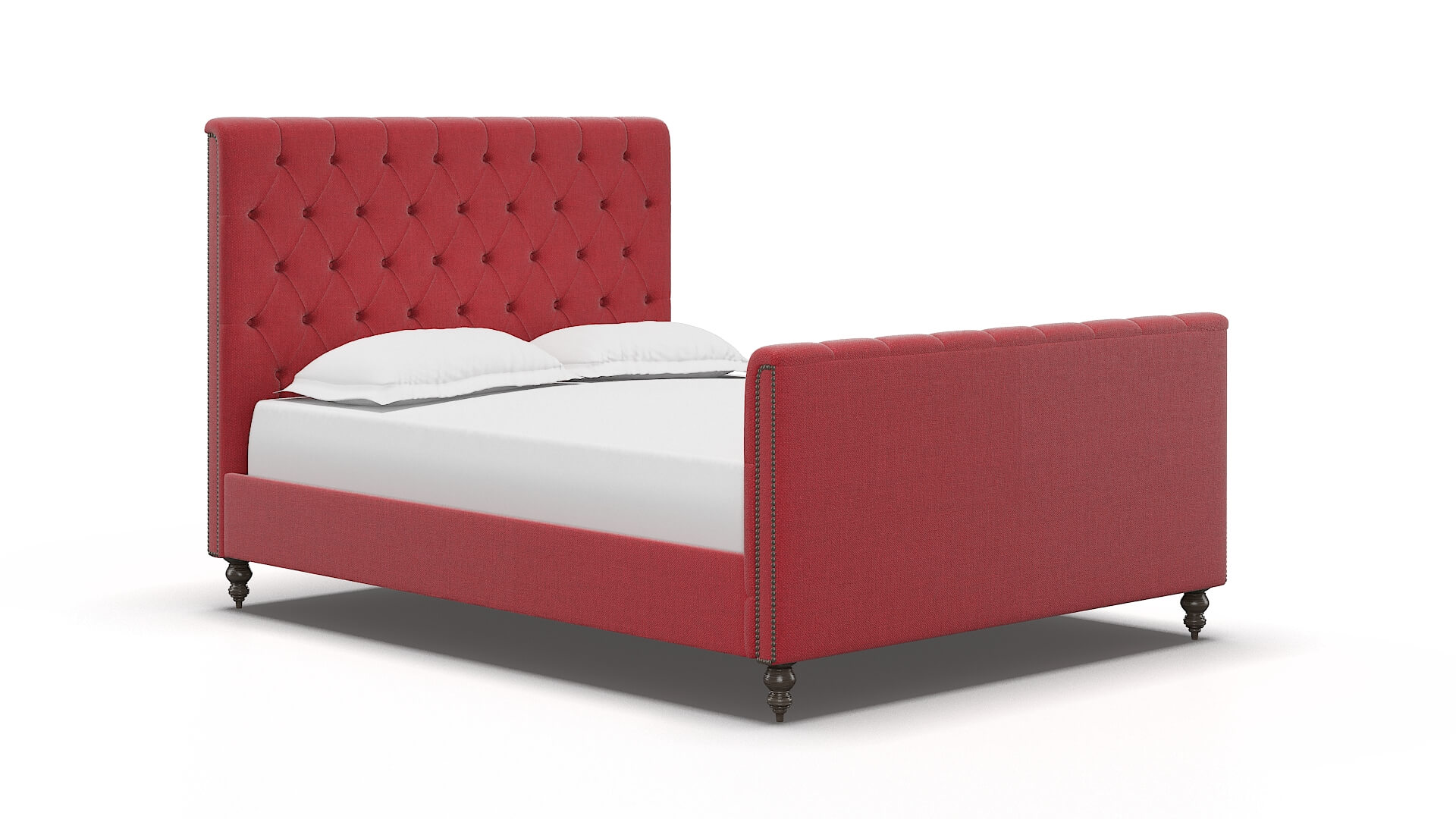 Sophia Hepburn_hrp Pottery Bed espresso legs 2