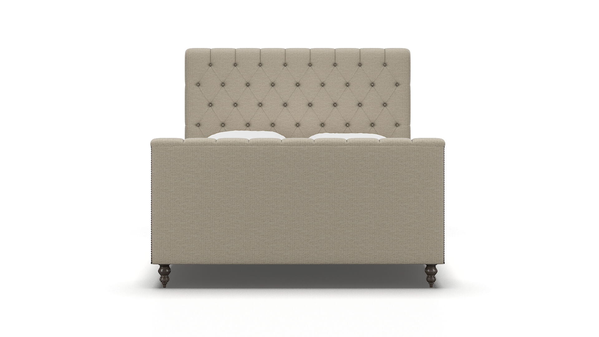 Sophia Insight Barley Bed espresso legs 1