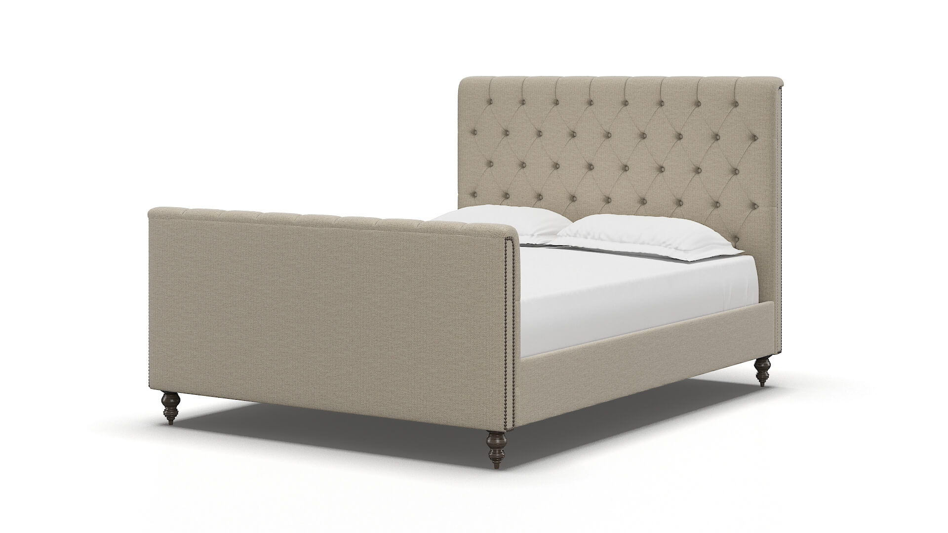 Sophia Insight Barley Bed espresso legs 5