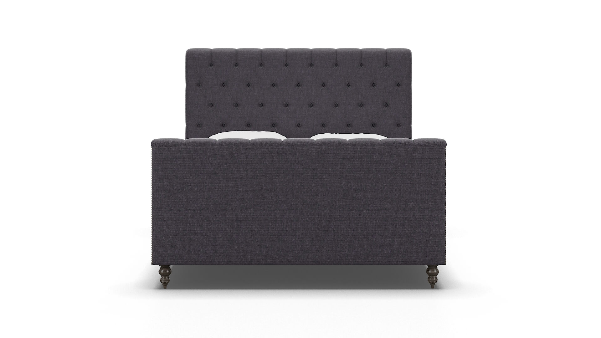 Sophia Keylargo Grape Bed espresso legs 1