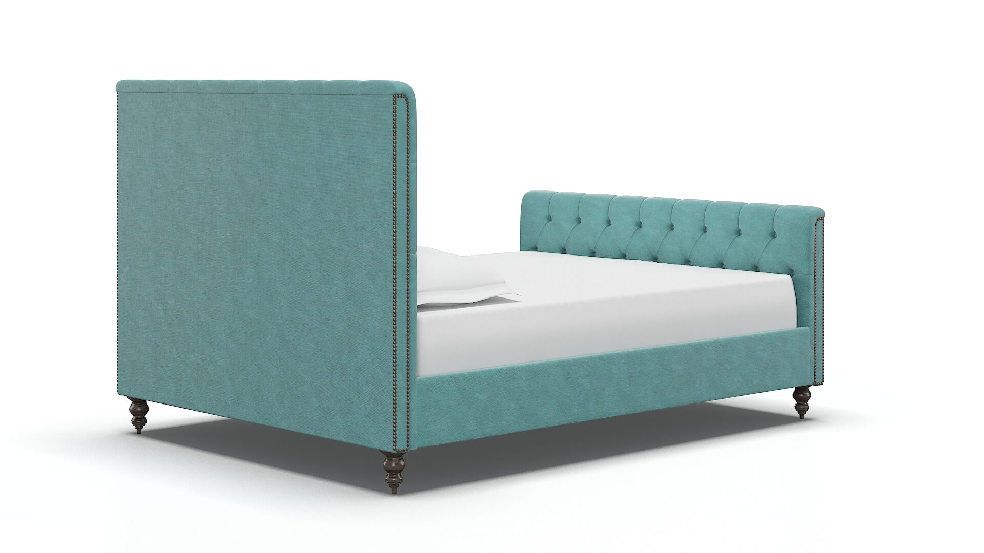 Sophia Leslie Caribbean Bed espresso legs 4