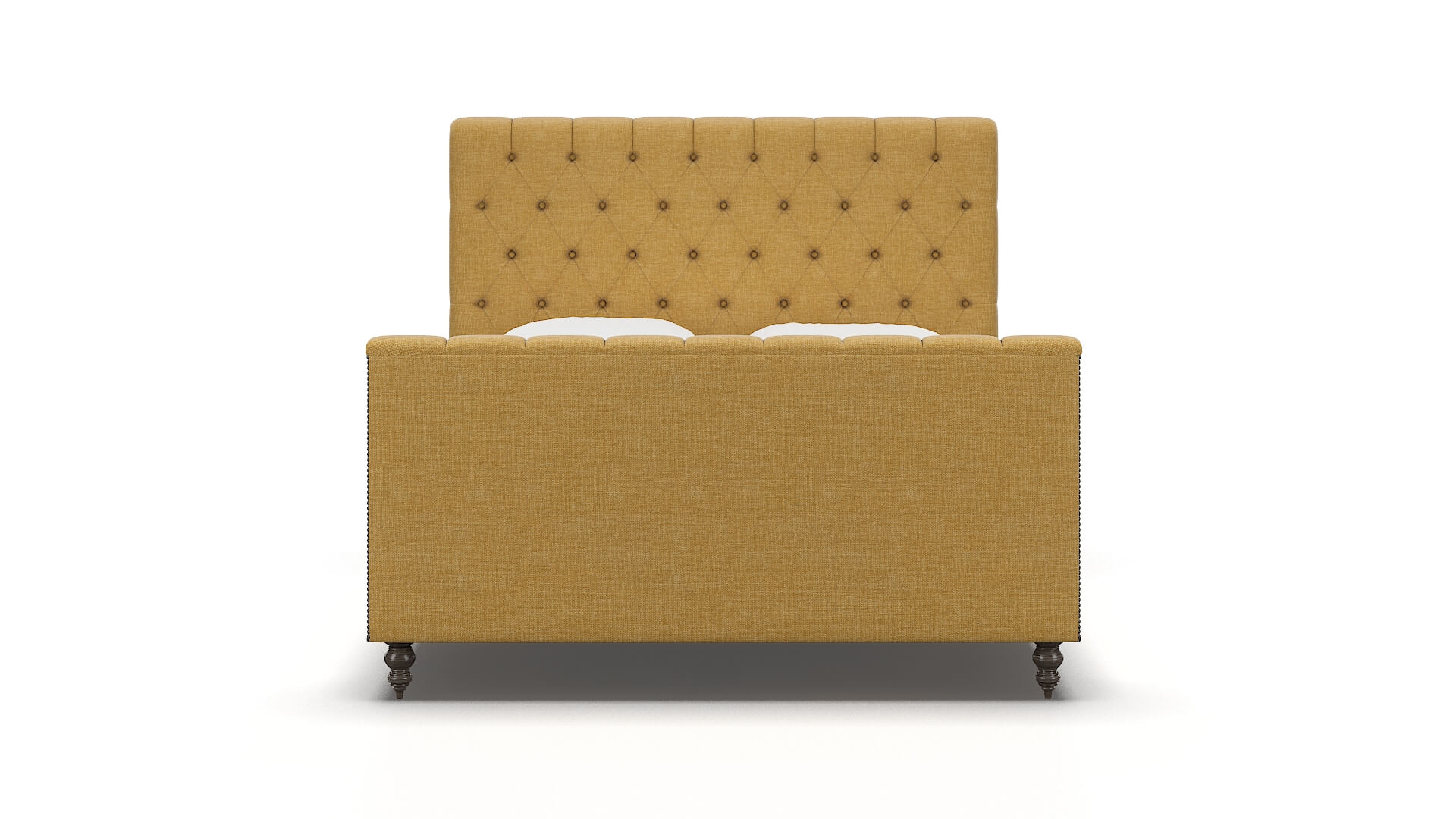 Sophia Leslie Saffron Bed espresso legs 1