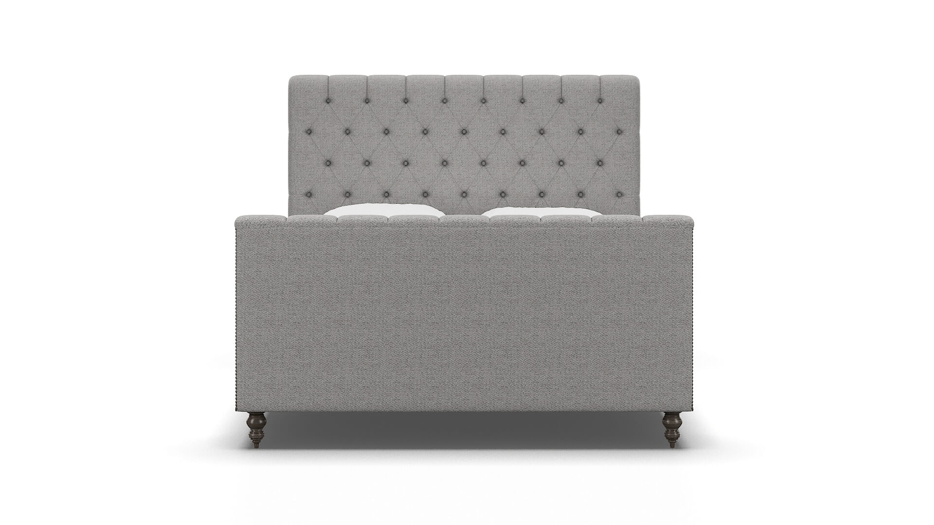 Sophia Malibu Dove Bed espresso legs 1