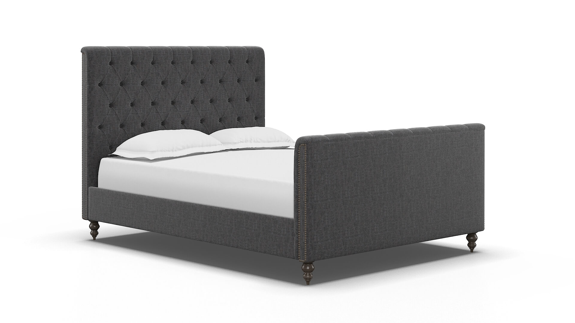 Sophia Marcy Baltic Bed espresso legs 2