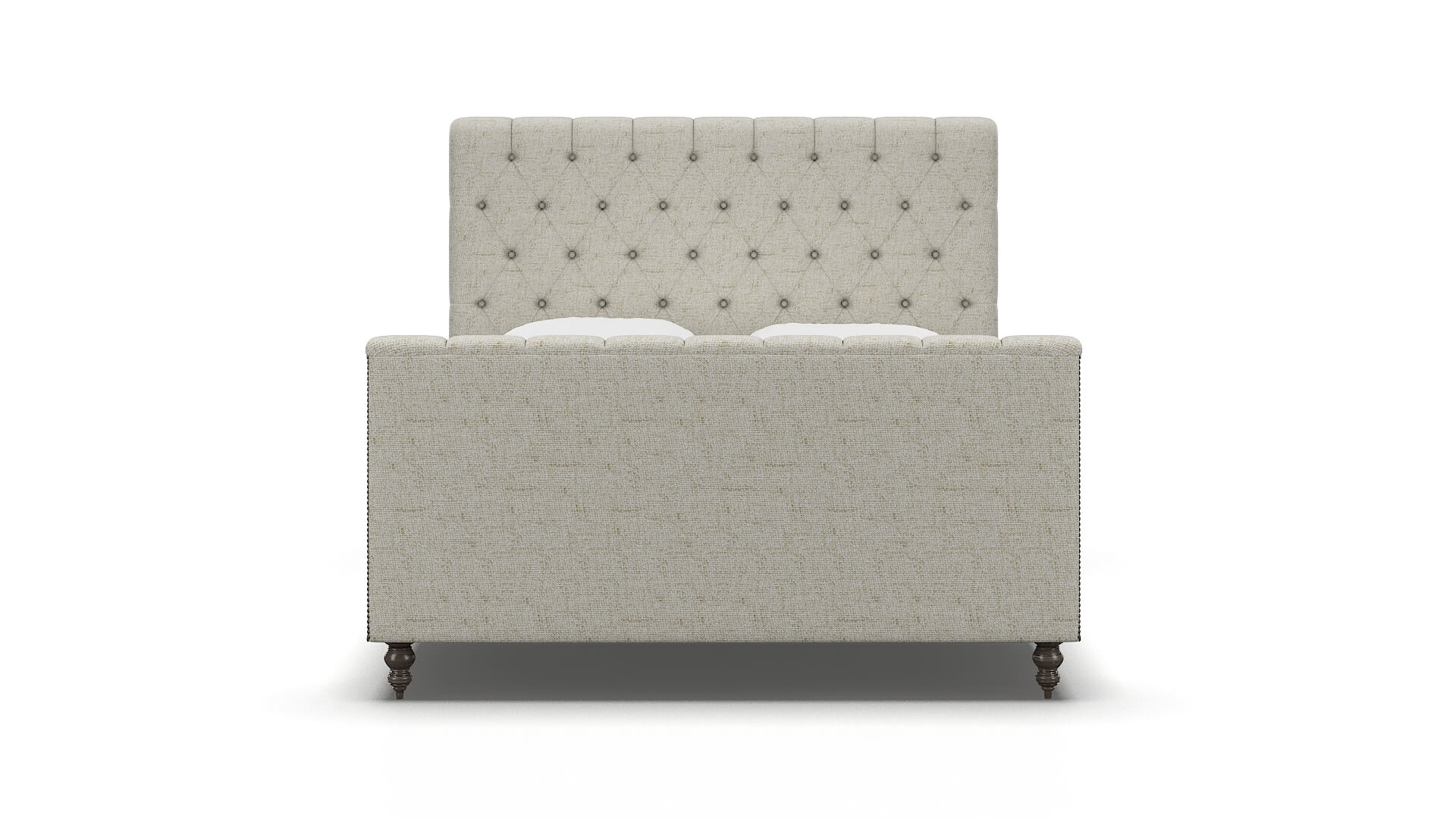 Sophia Oceanside Birch Bed espresso legs 1