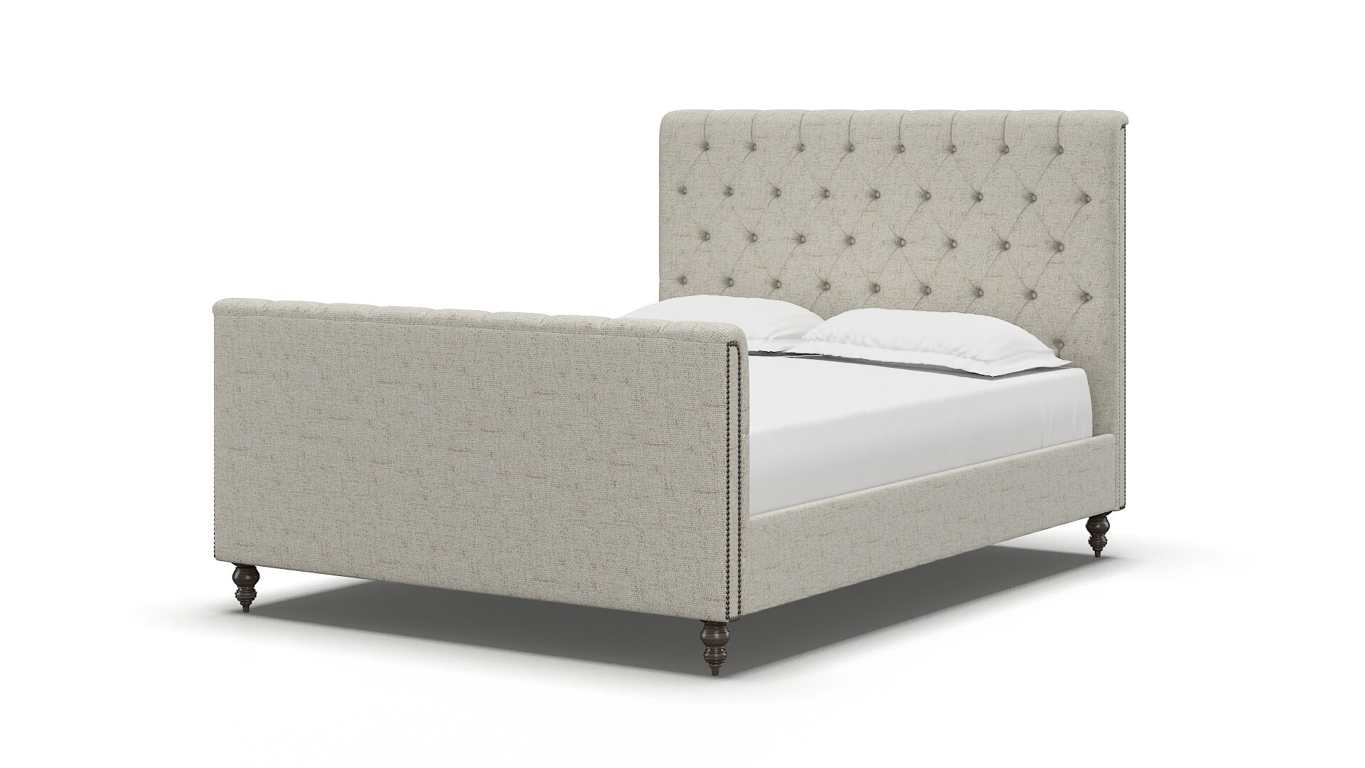 Sophia Oceanside Birch Bed espresso legs 5