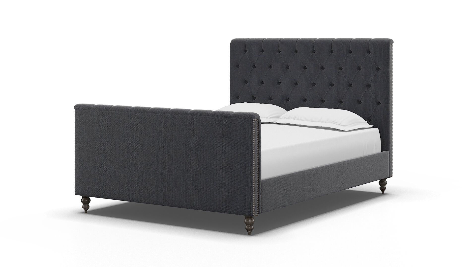Sophia Parker Midnight Bed espresso legs 5